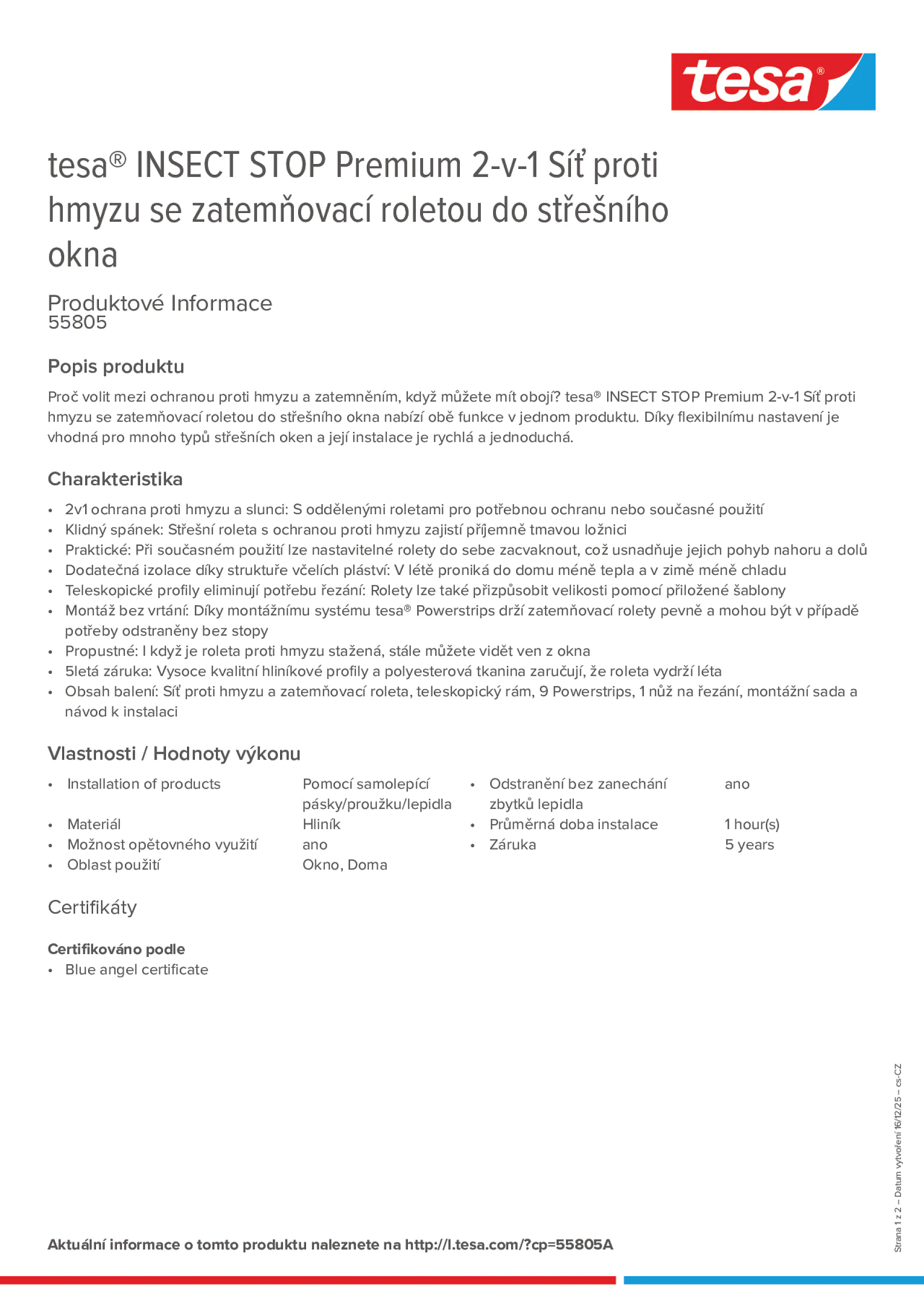 Product information_tesa® 55805_cs-CZ