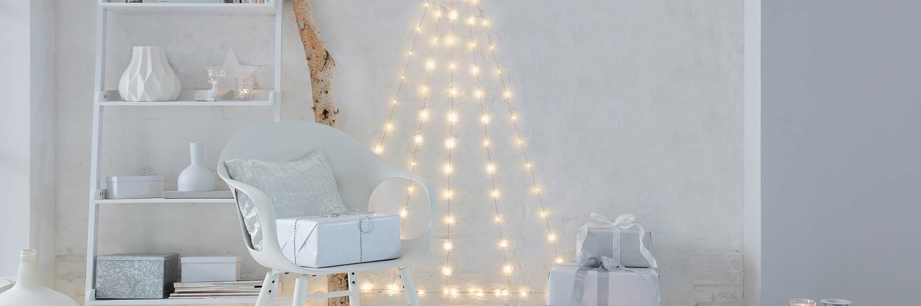 Lav dit egen LED-juletræ til at hænge på væggen!