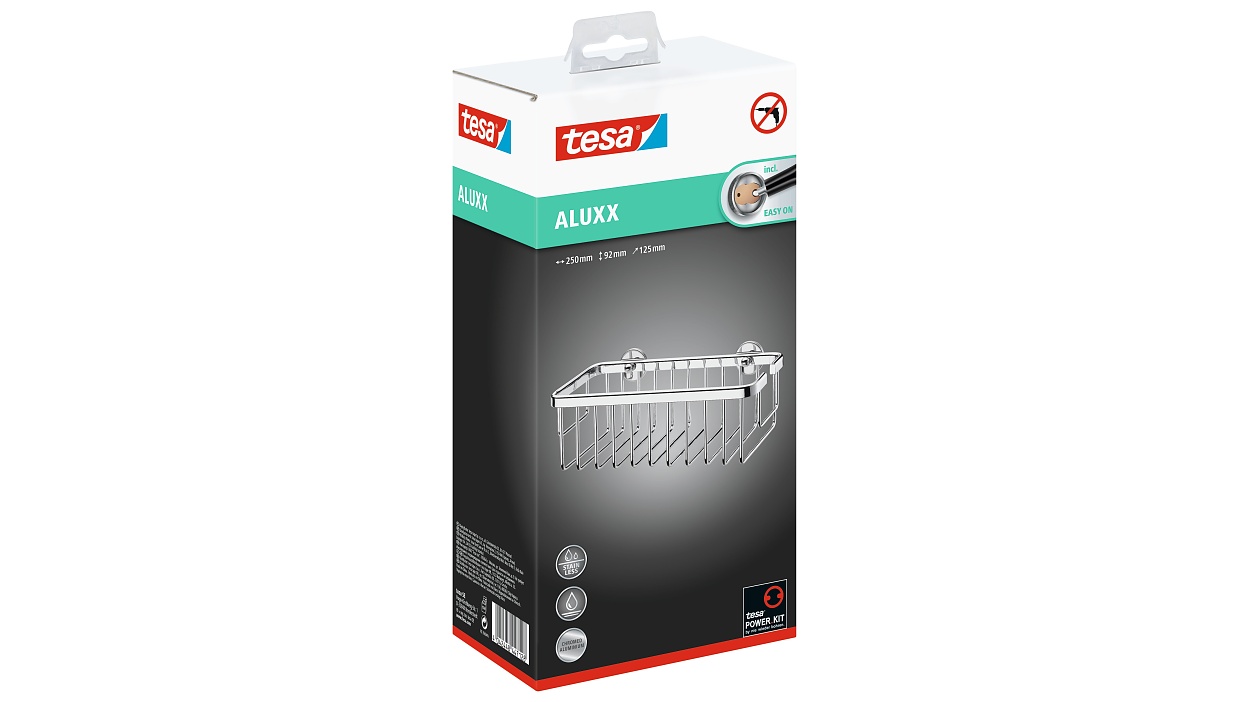 [en-en] tesa Aluxx Storage Basket Single