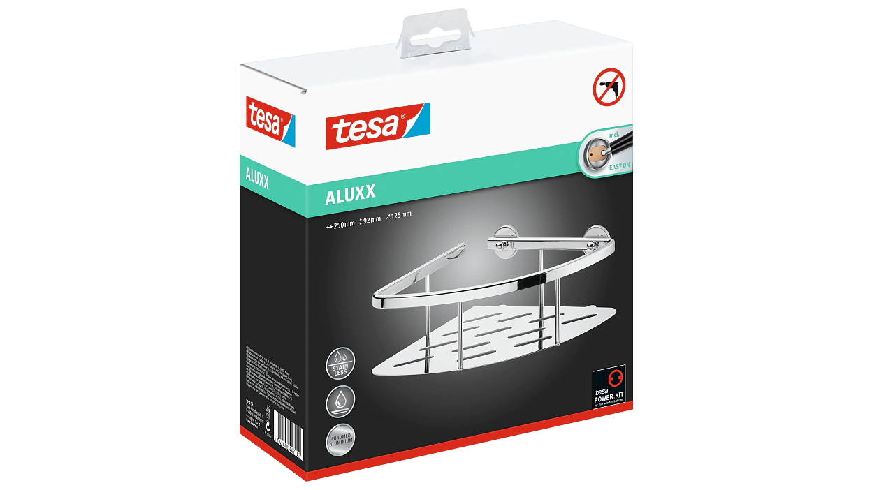 [en-en] tesa Aluxx Corner Basket Single