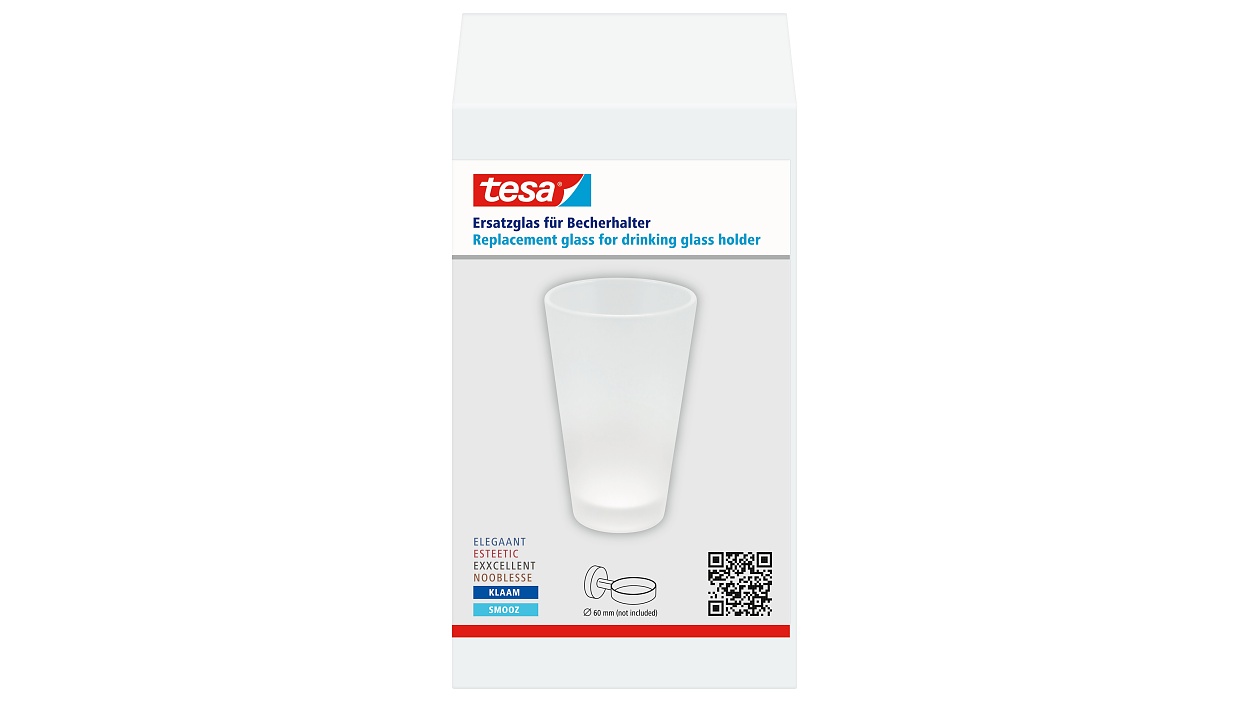 [en-en] tesa Spare Glass For Tumbler Holder