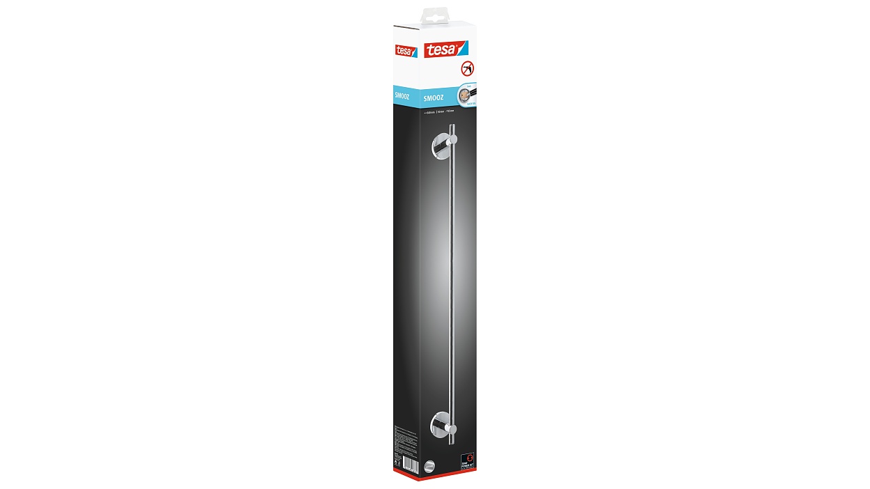 [en-en] tesa Smooz Bath Towel Rod Single