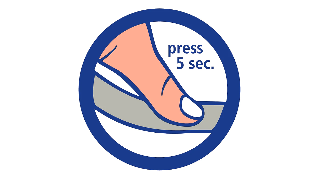 [en-en] Anti Slip press 5 sec