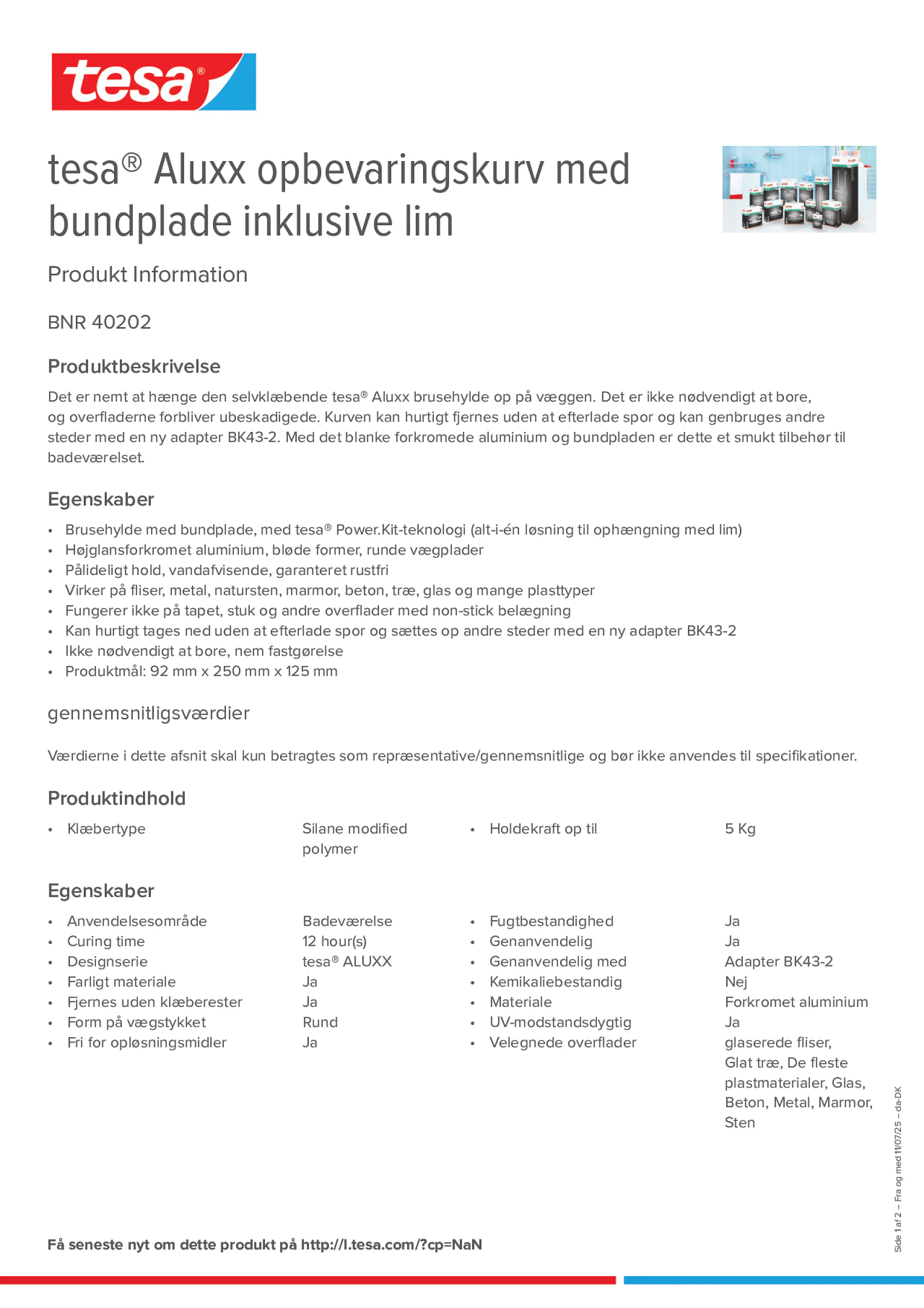 Product information_tesa® 40202_da-DK