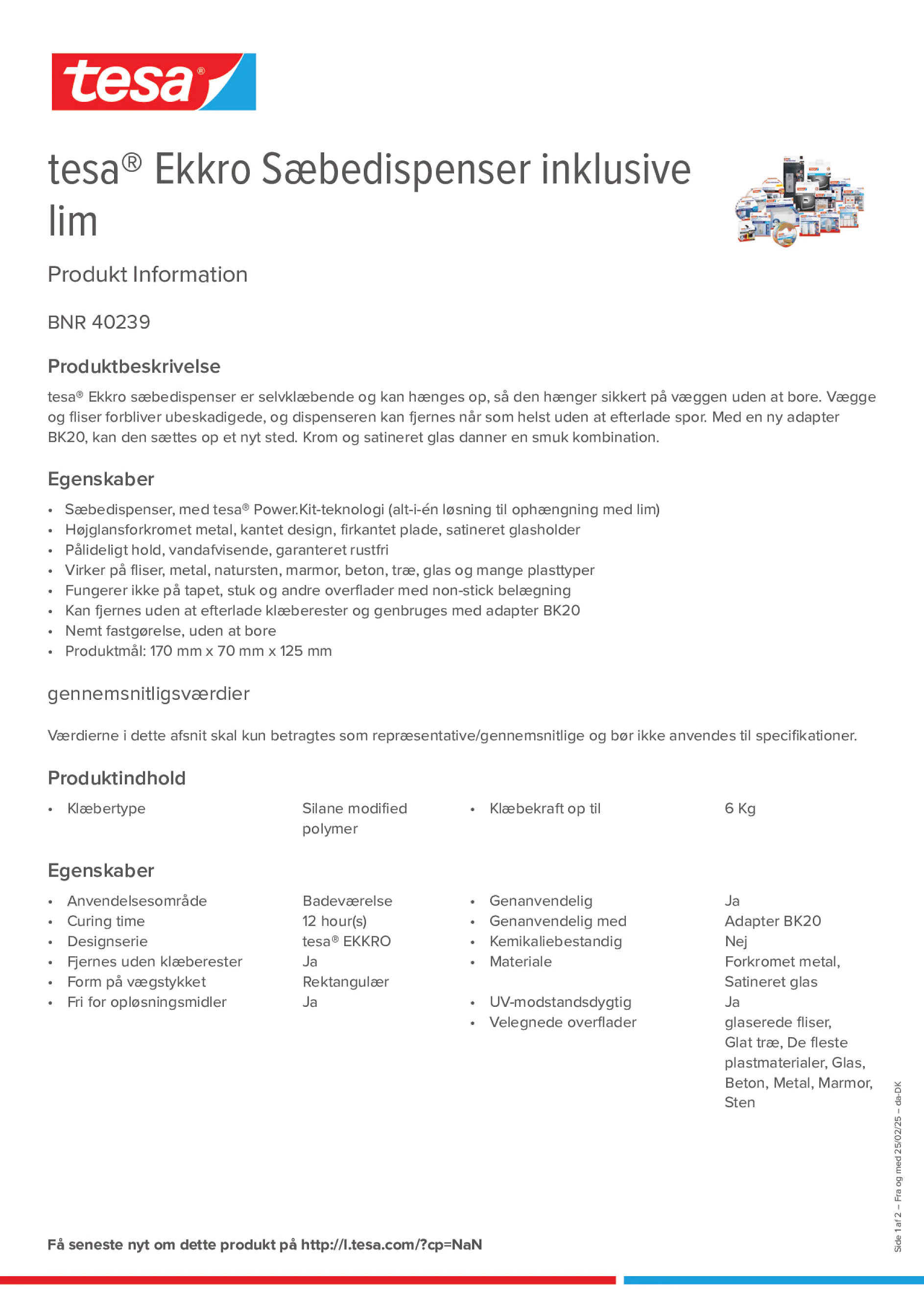 Product information_tesa® 40239_da-DK