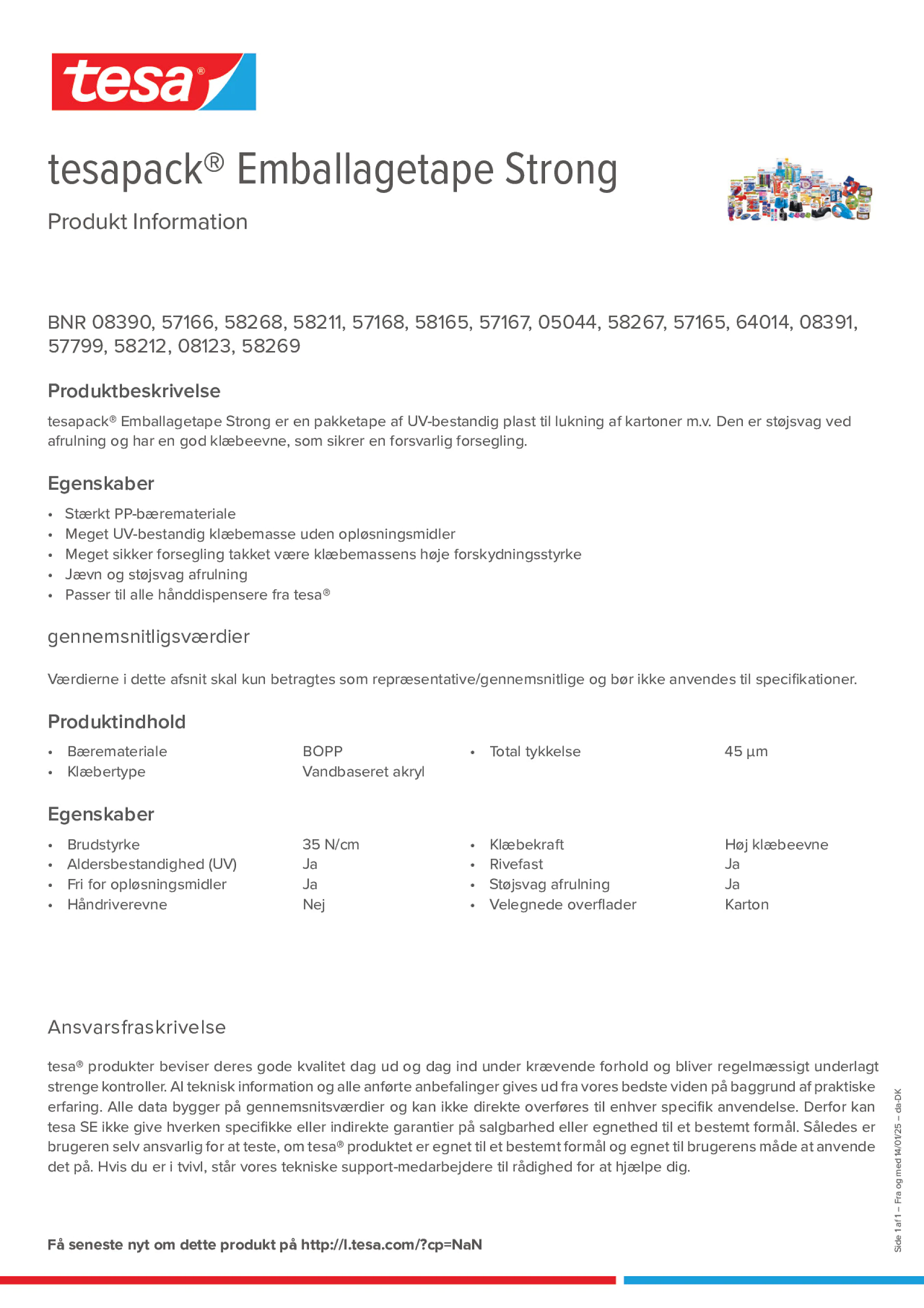 Product information_tesapack® 57424_da-DK