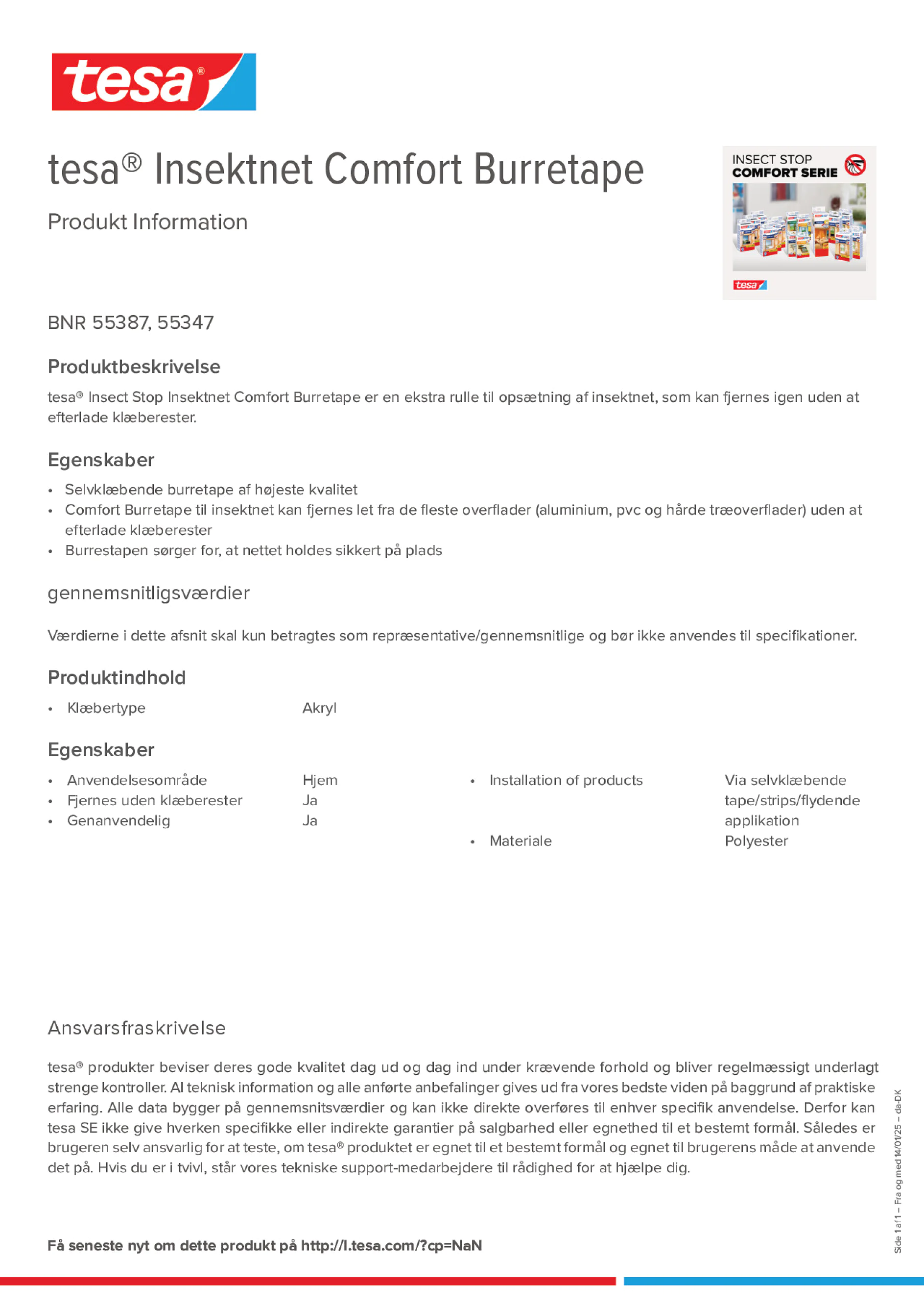 Product information_tesa® 55345_da-DK