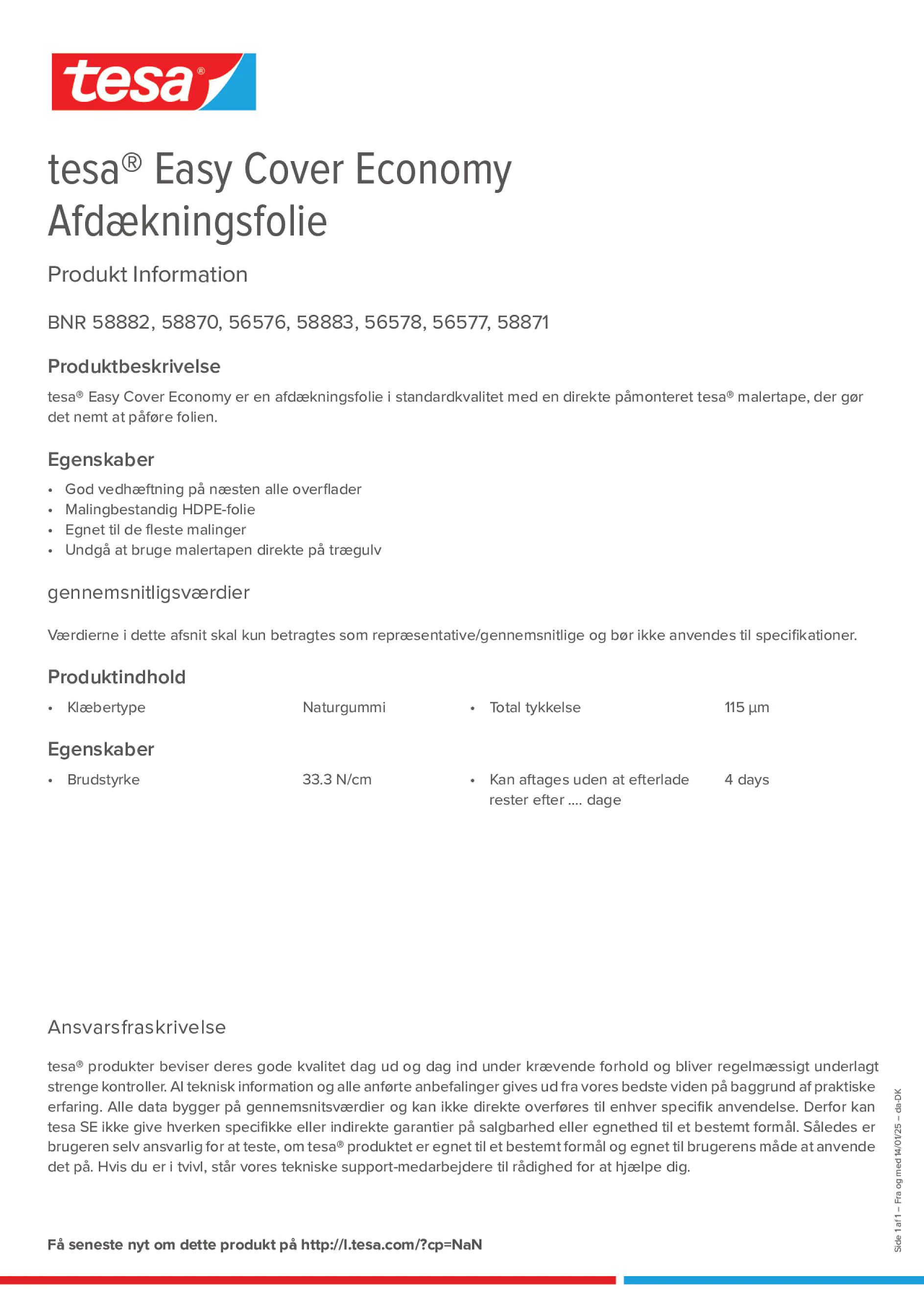 Product information_tesa® Easy Cover 58882_da-DK