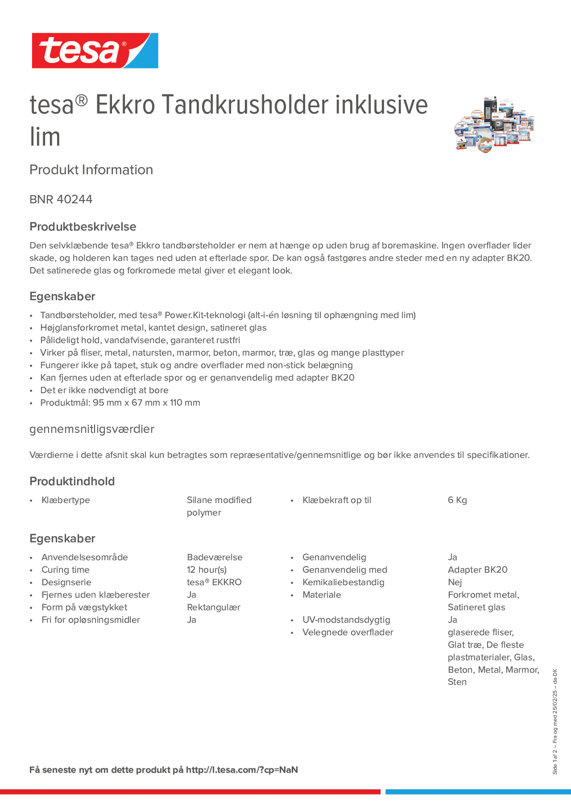 Product information_tesa® 40244_da-DK