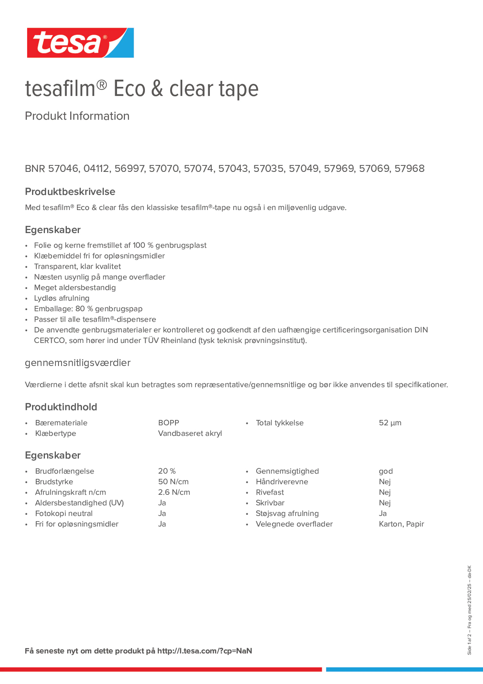 Product information_tesafilm® 56997_da-DK