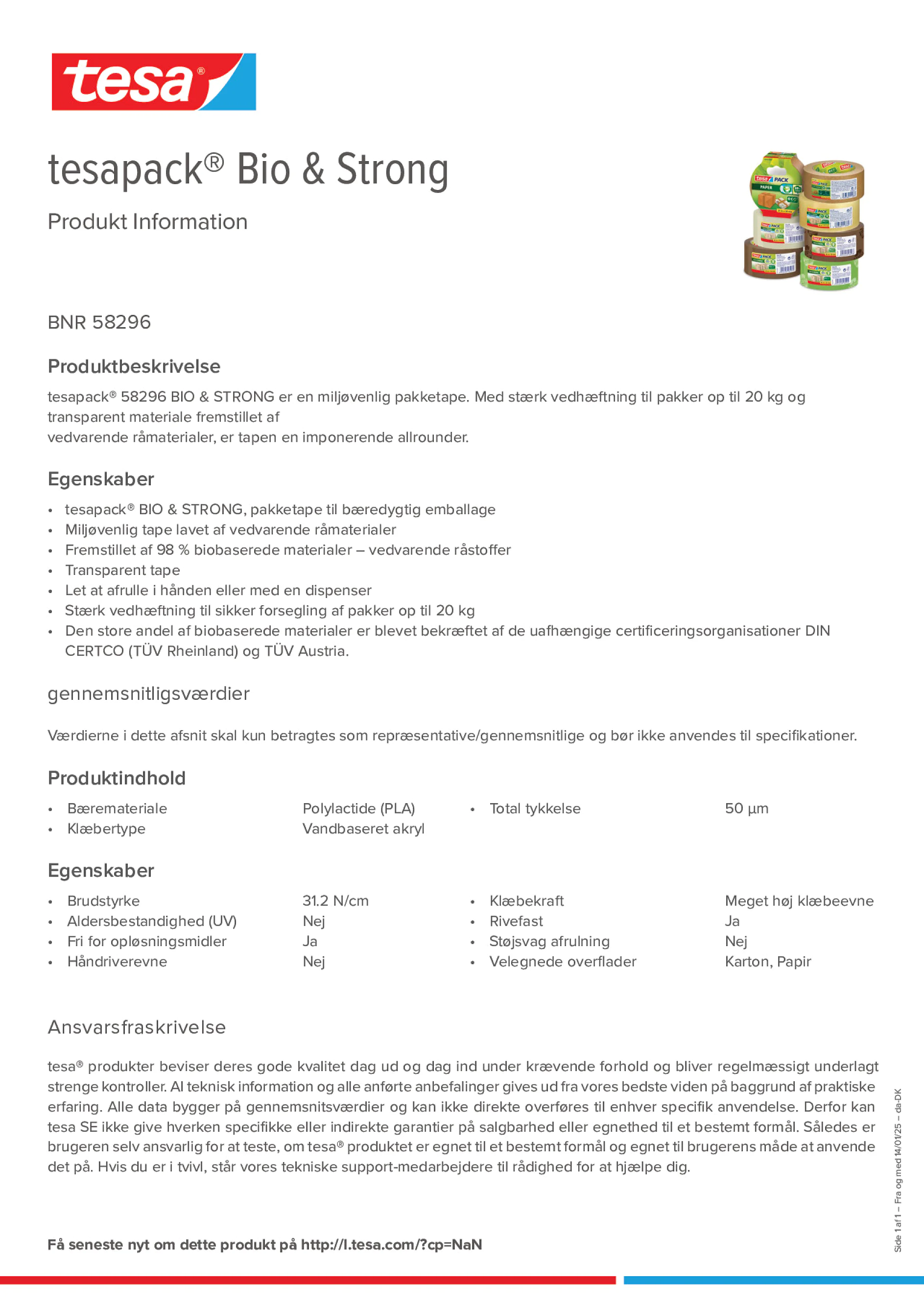 Product information_tesapack® 58296_da-DK