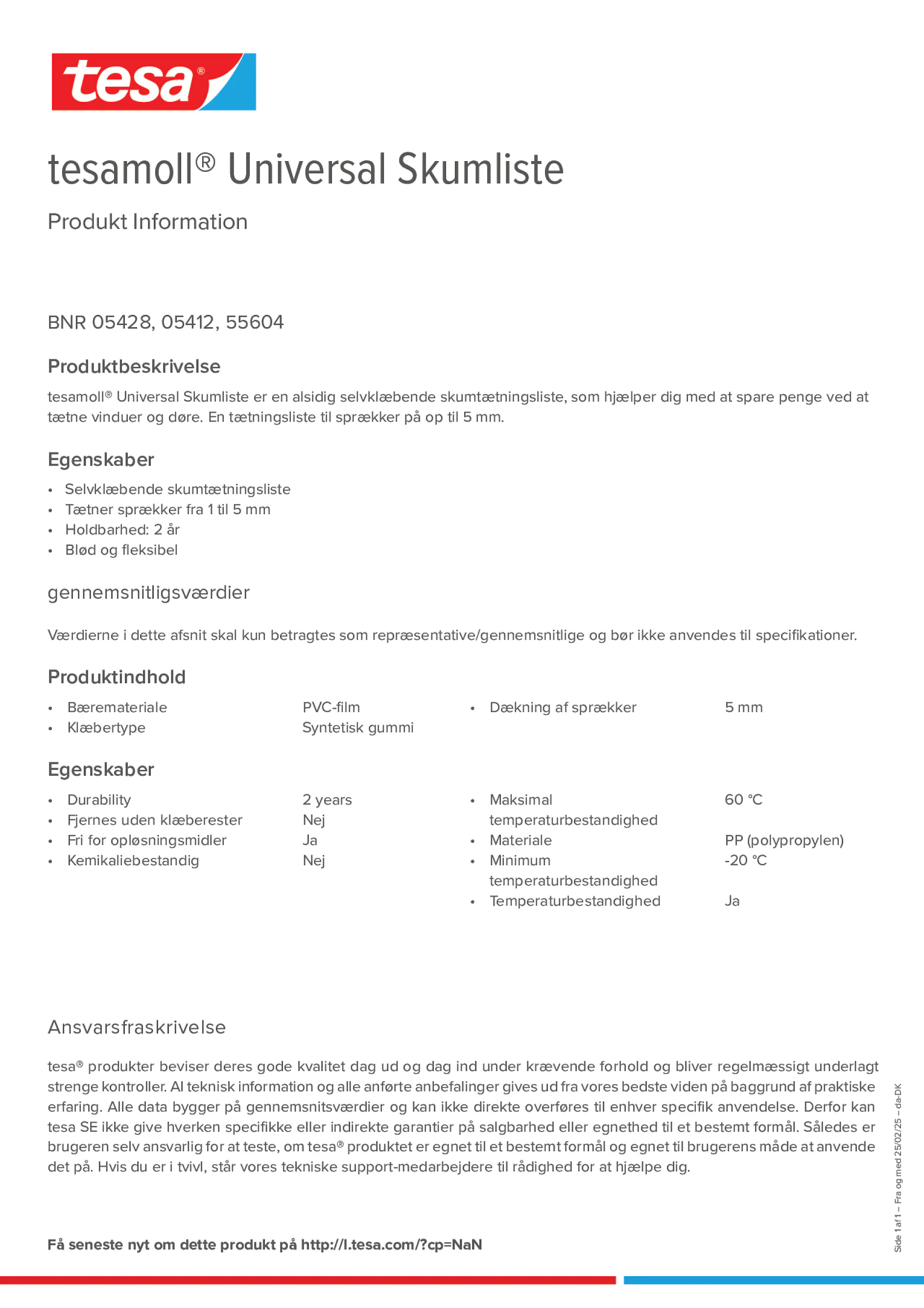 Product information_tesamoll® 55604_da-DK