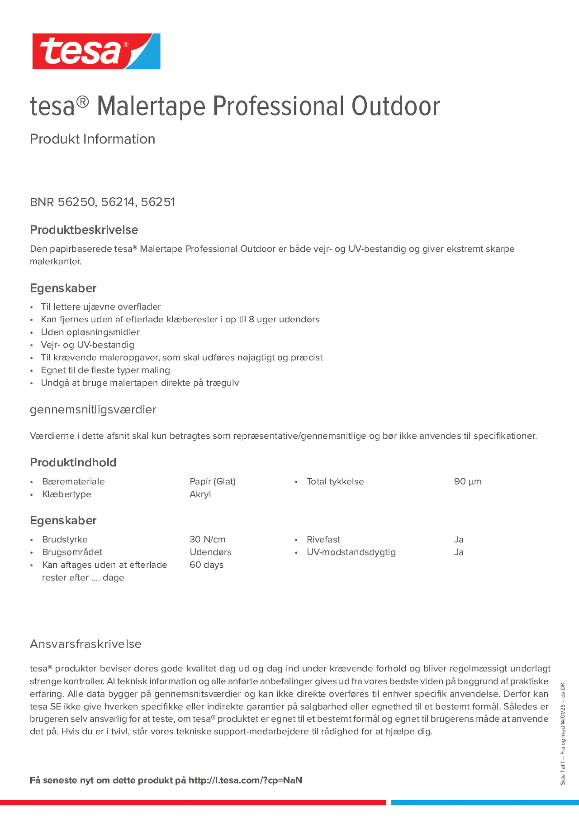 Product information_tesa® 56214_da-DK