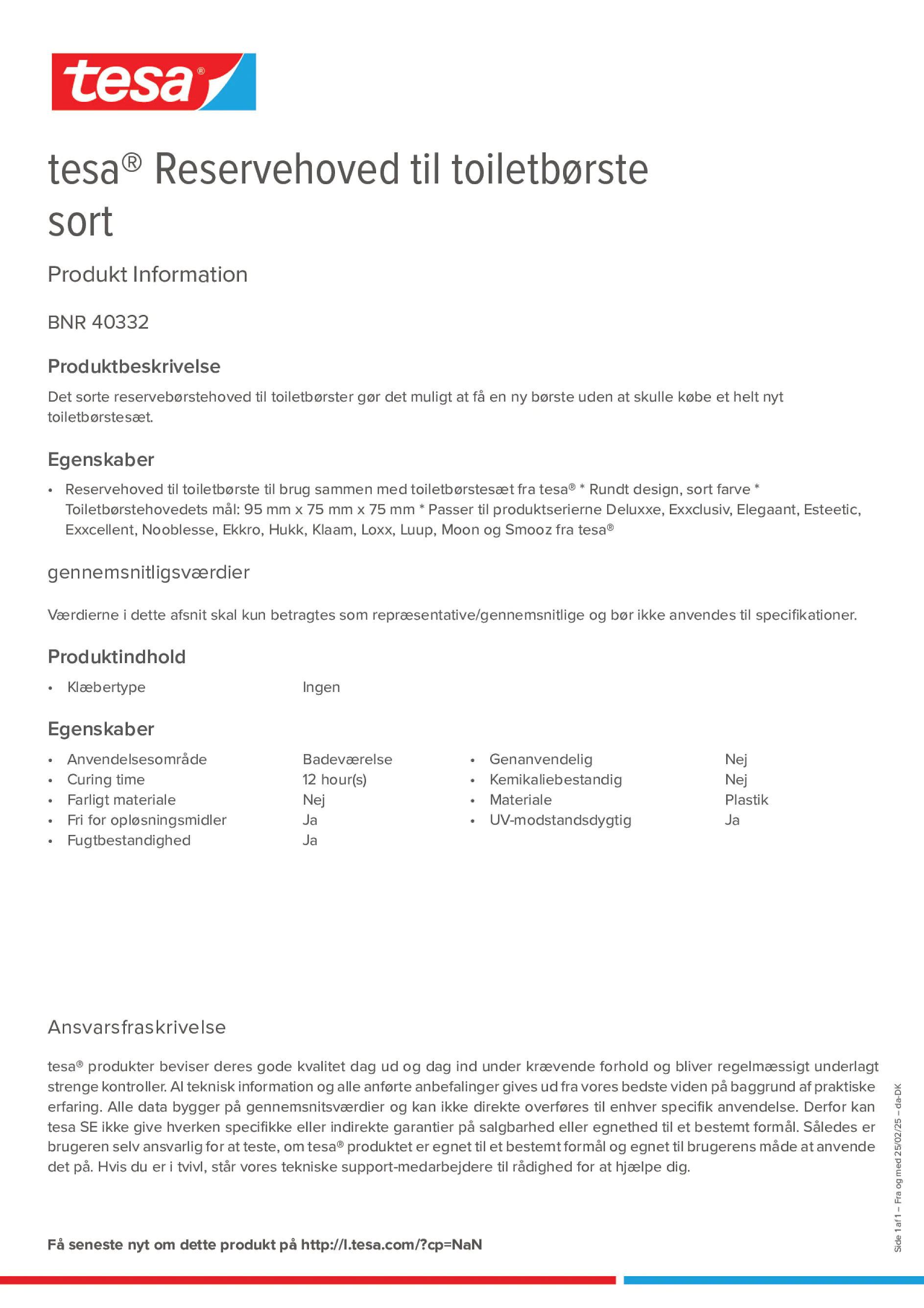 Product information_tesa® 40332_da-DK