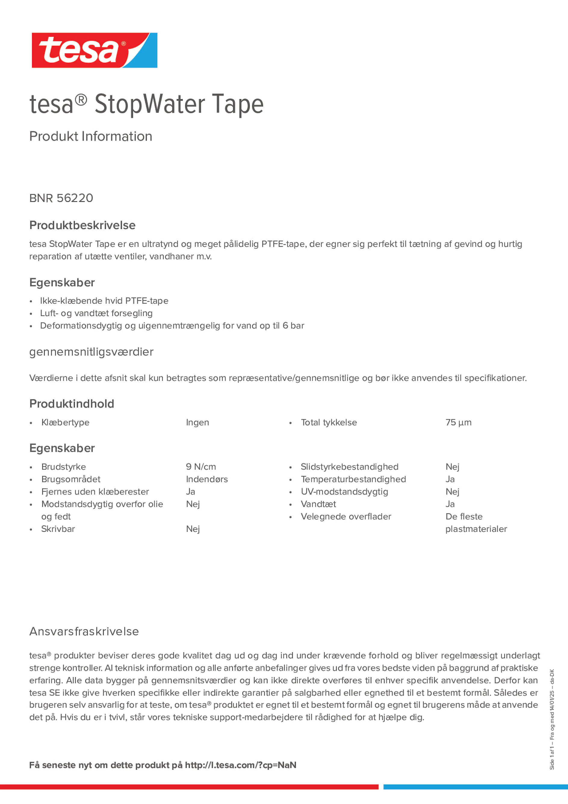 Product information_tesa® 56220_da-DK