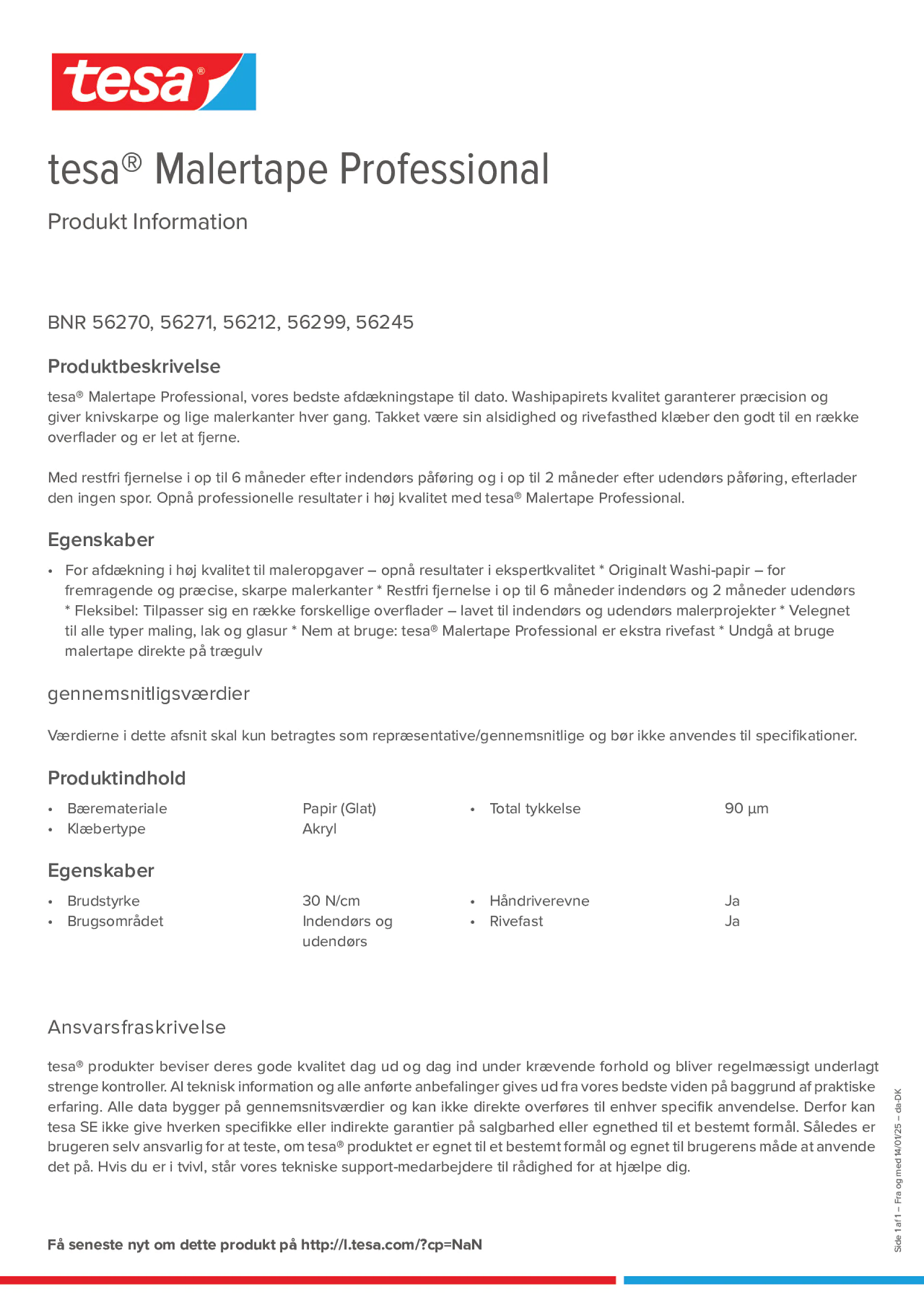Product information_tesa® 56212_da-DK