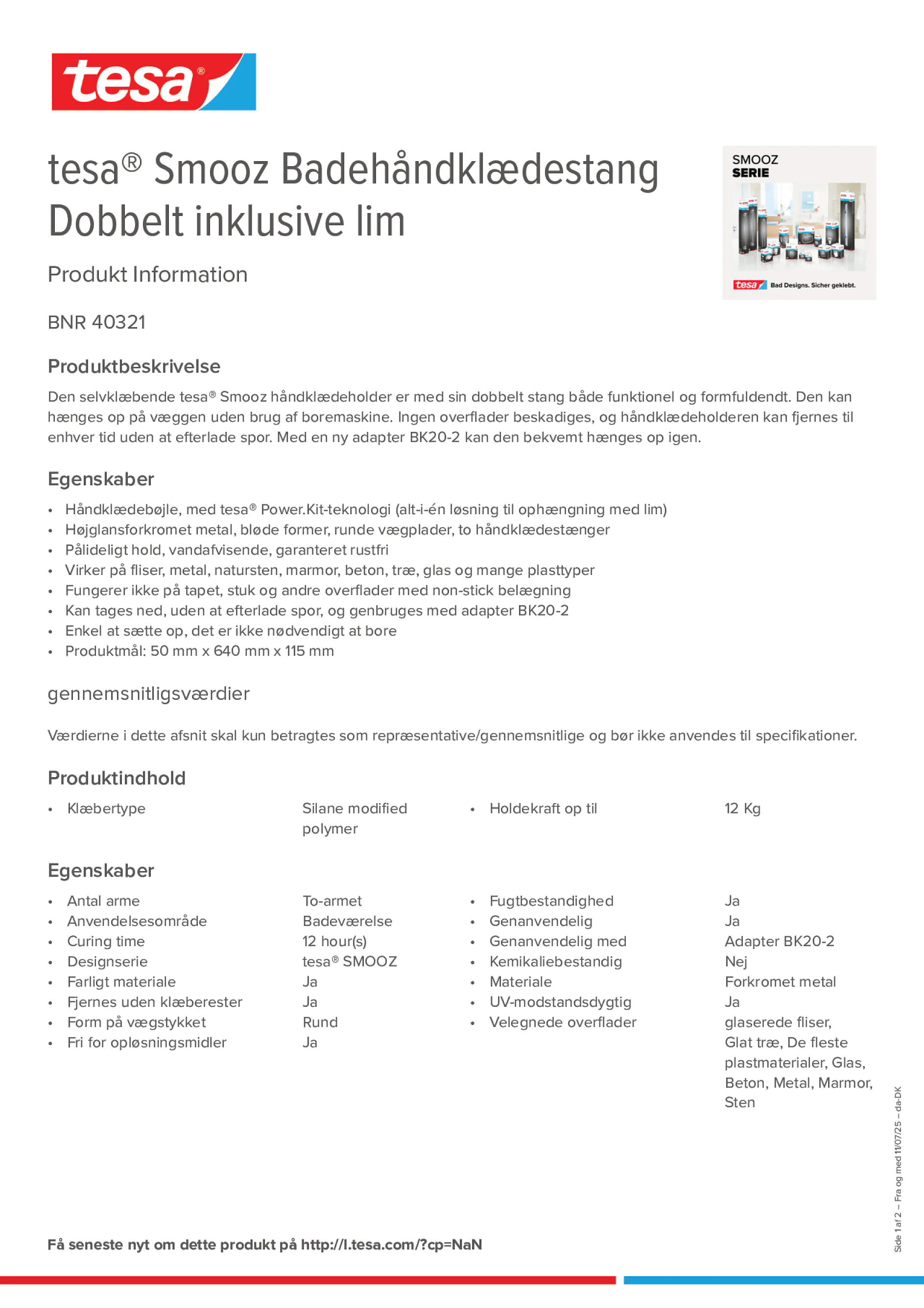 Product information_tesa® 40321_da-DK