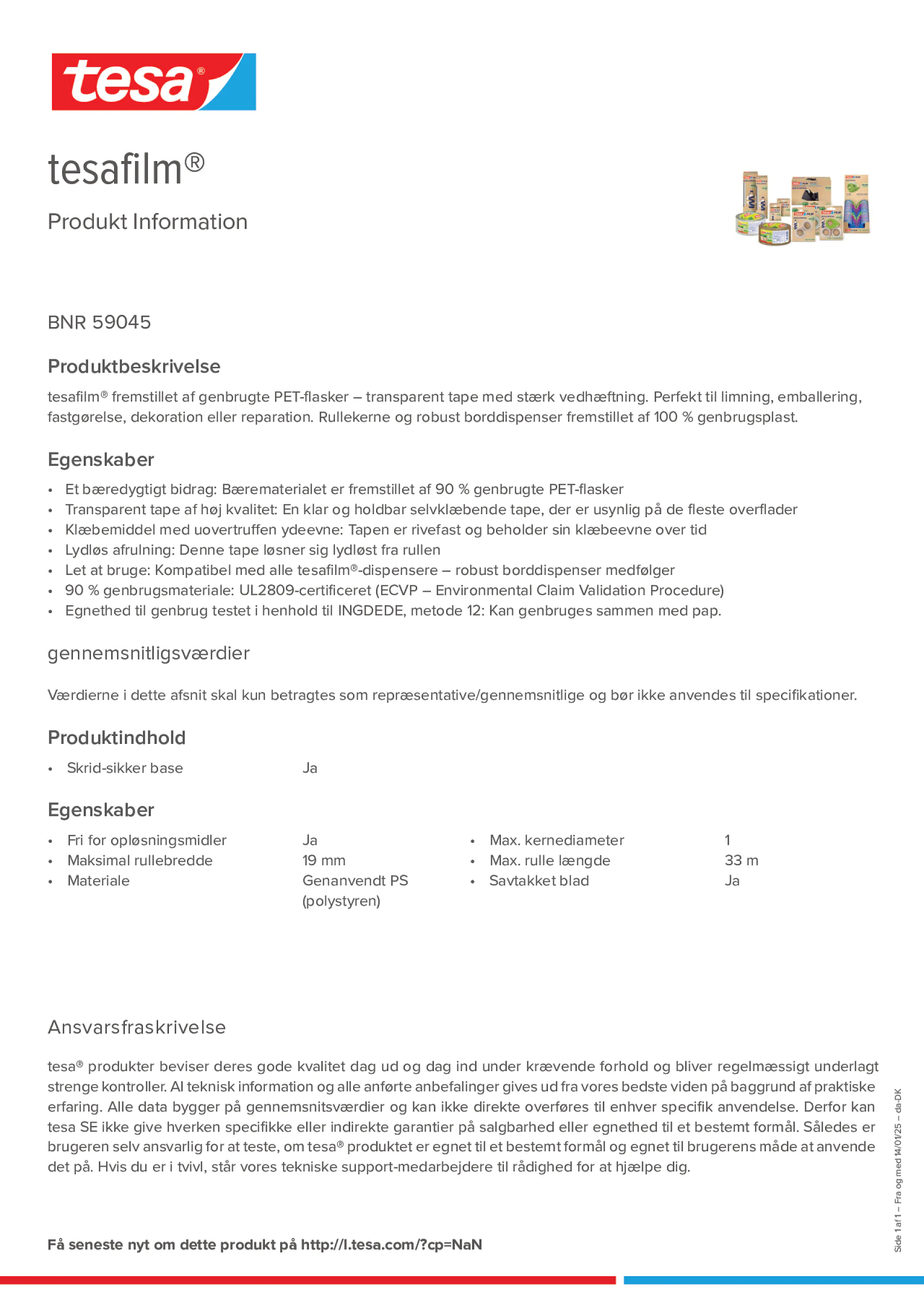 Product information_tesafilm® 59045_da-DK