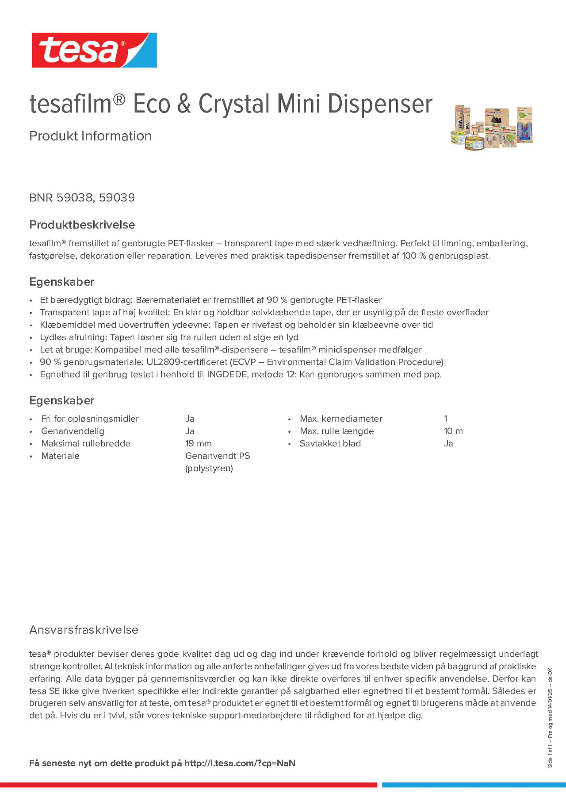 Product information_tesafilm® 59038_da-DK