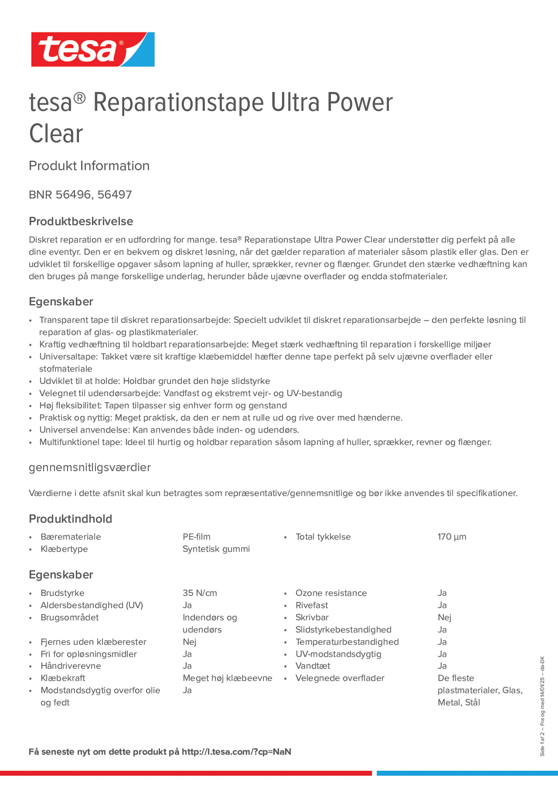 Product information_tesa® 56496_da-DK