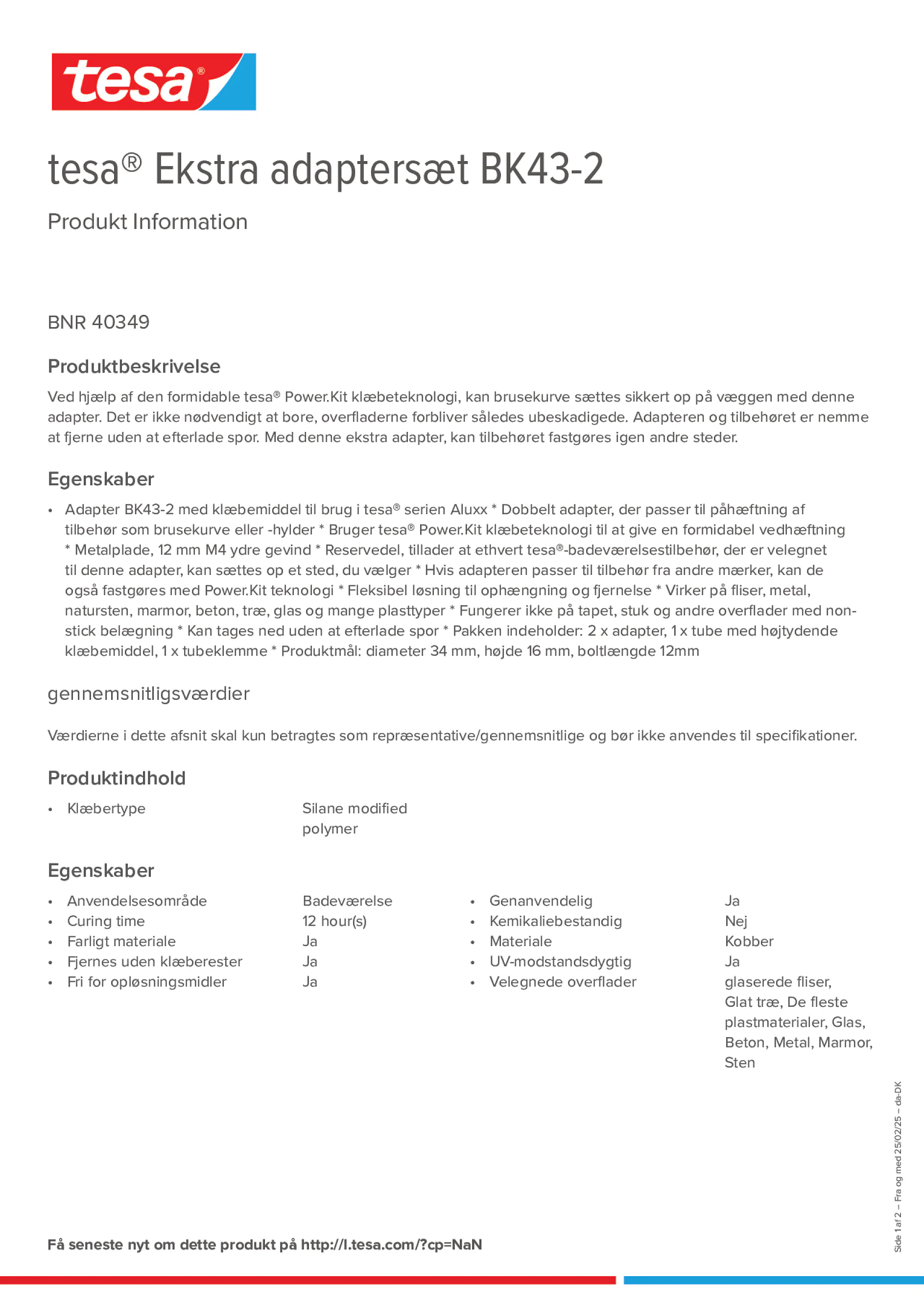 Product information_tesa® 40349_da-DK