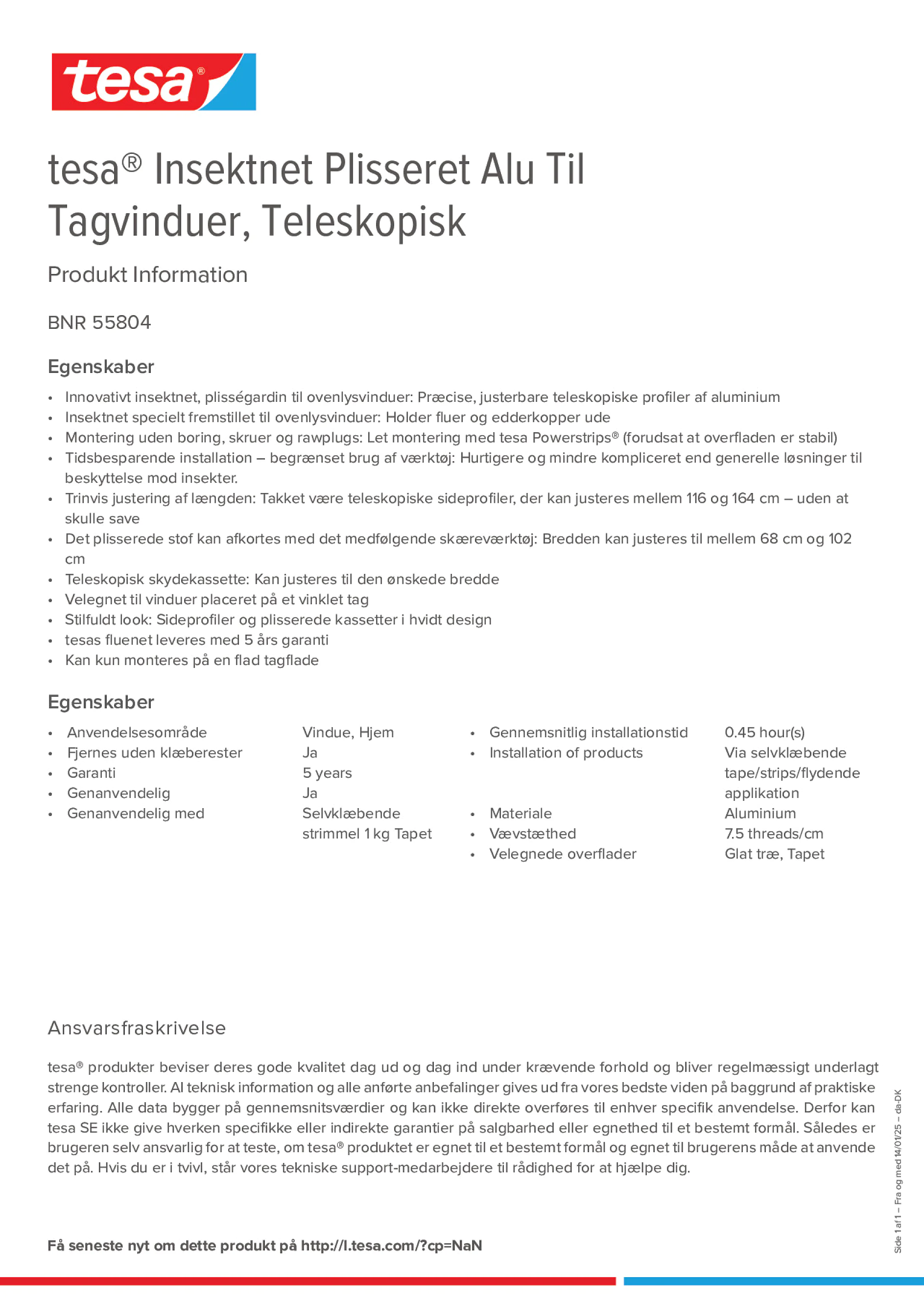 Product information_tesa® 55804_da-DK