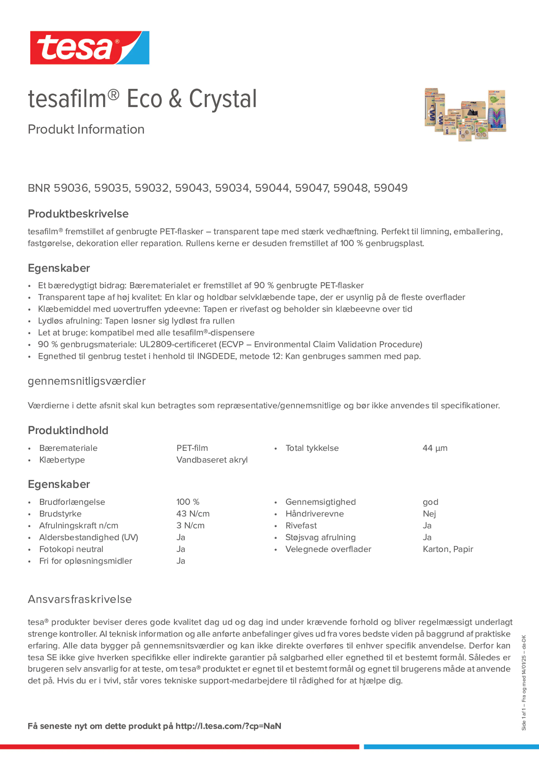 Product information_tesafilm® 59036_da-DK
