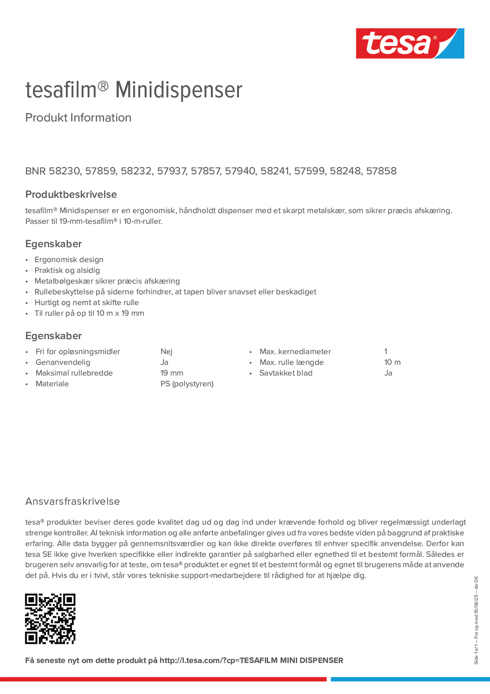 Product information_tesafilm® 57599_da-DK