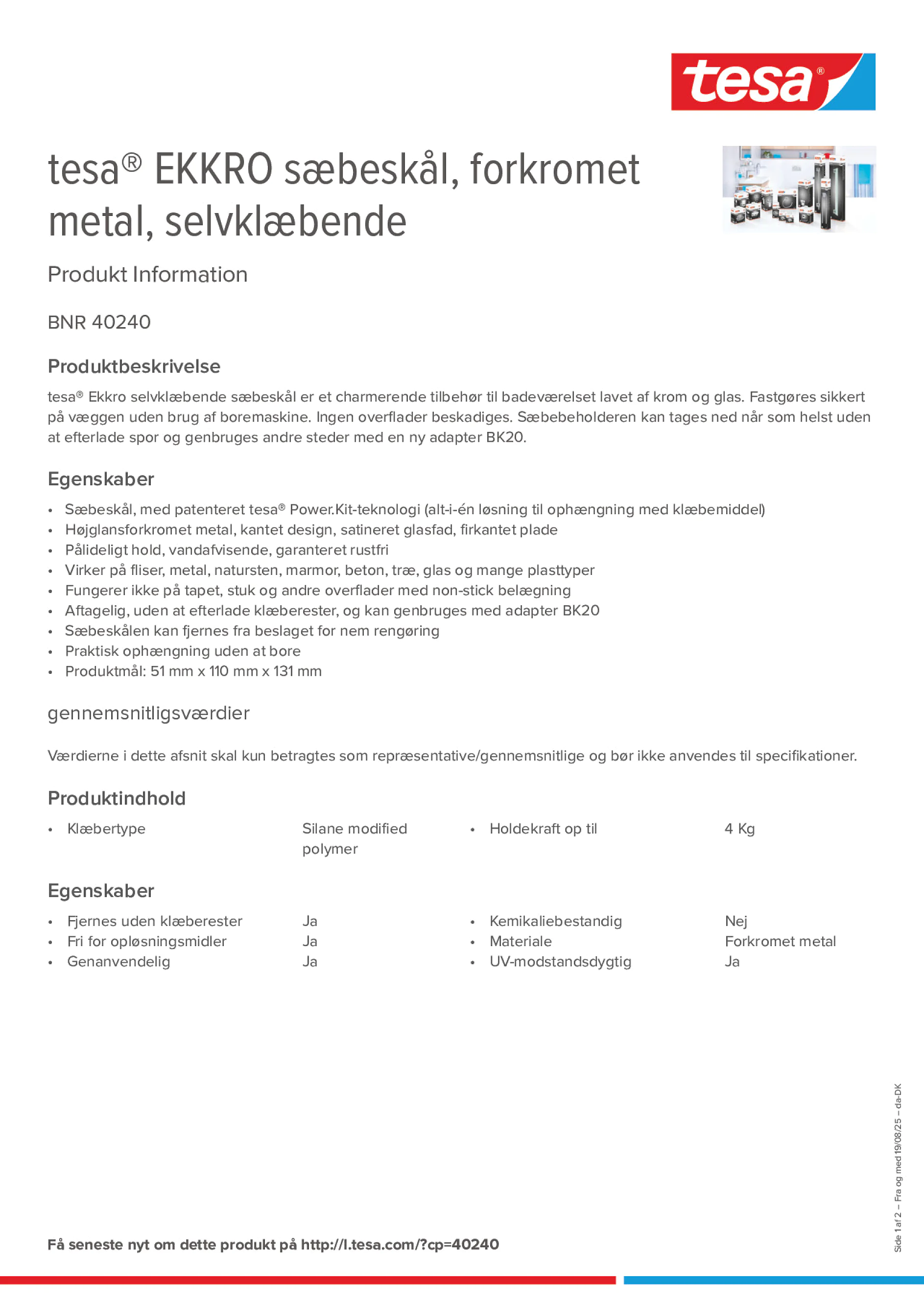 Product information_tesa® 40240_da-DK
