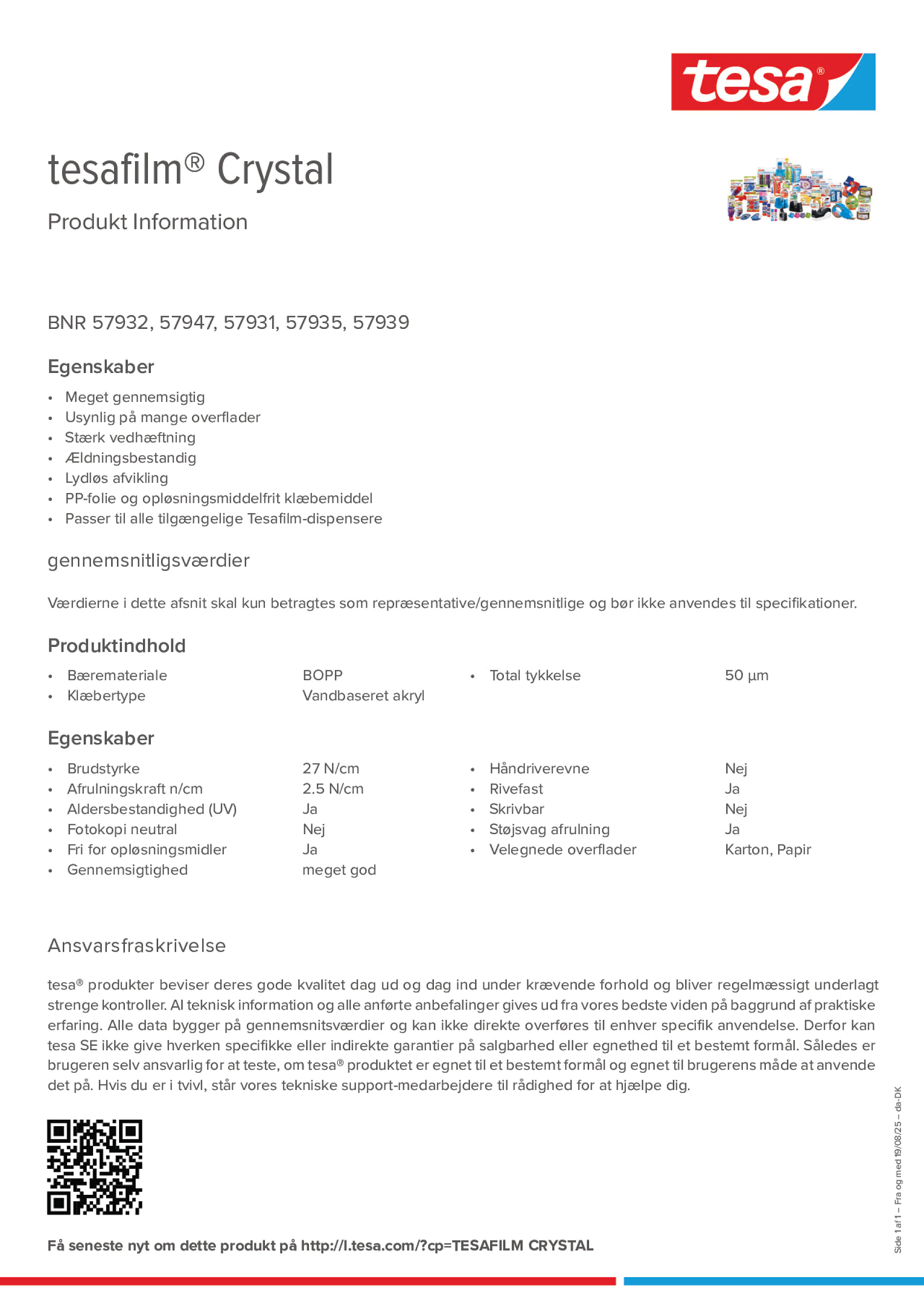 Product information_tesafilm® 57928_da-DK