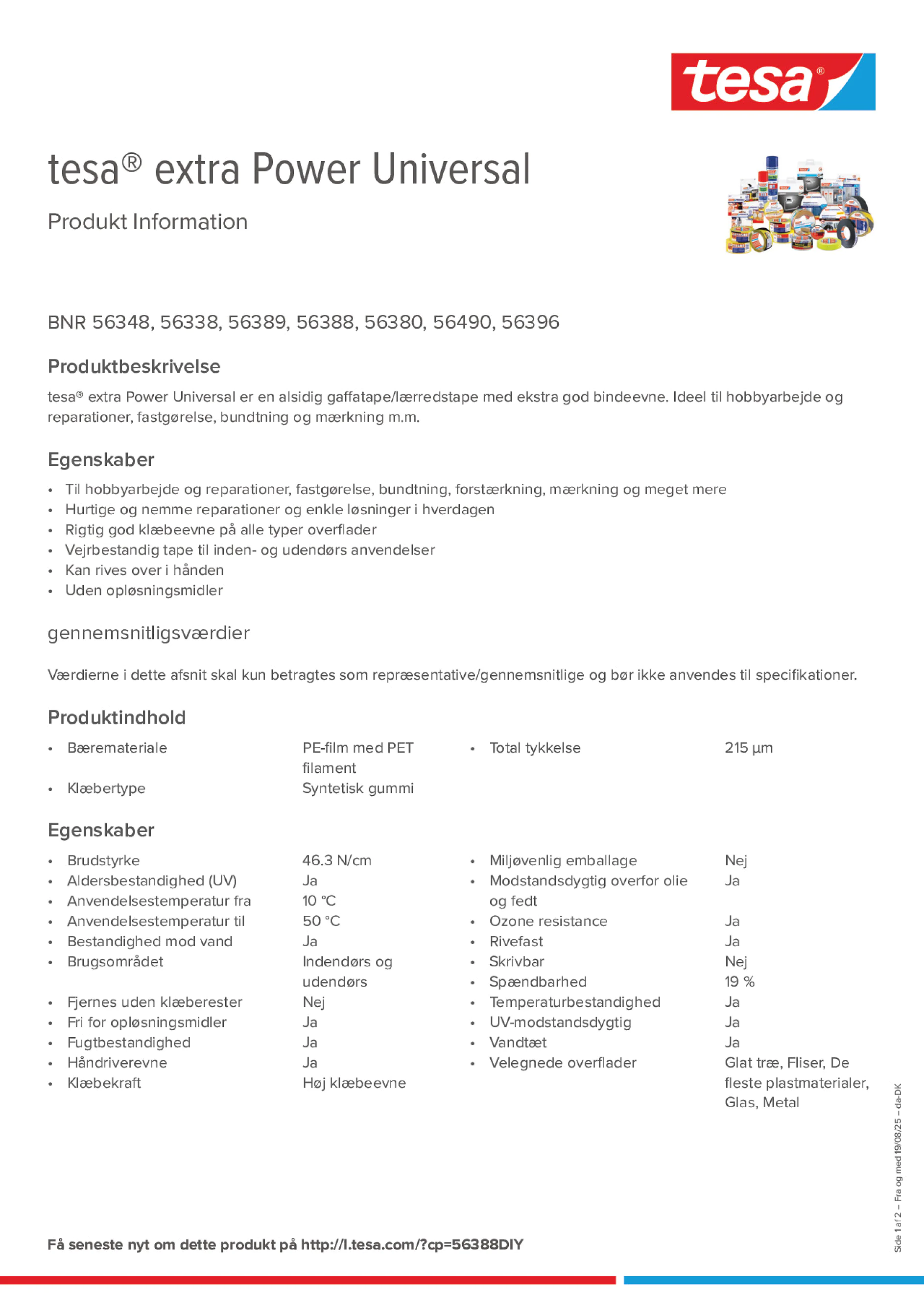 Product information_tesa® extra Power 56348_da-DK