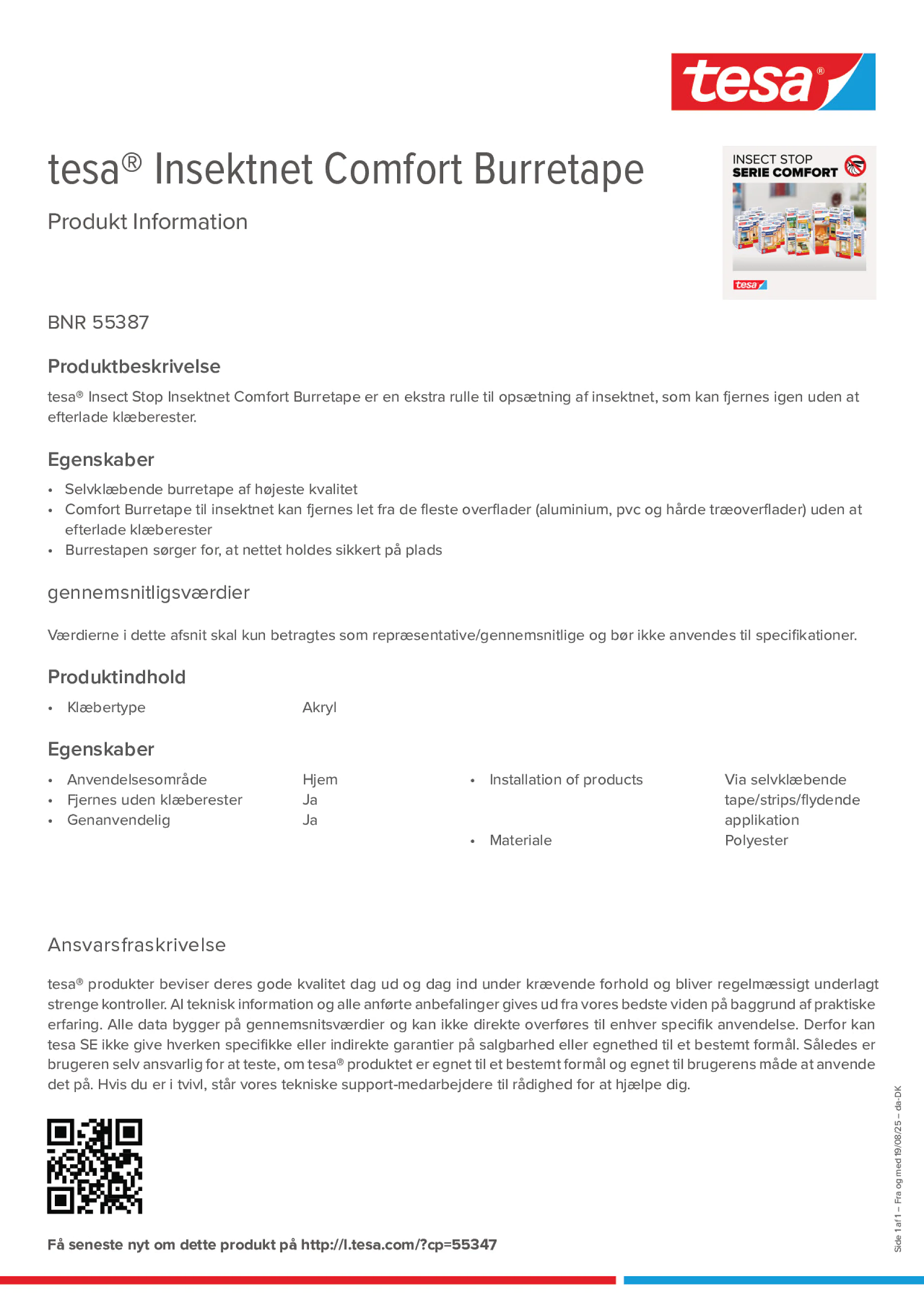 Product information_tesa® 55345_da-DK