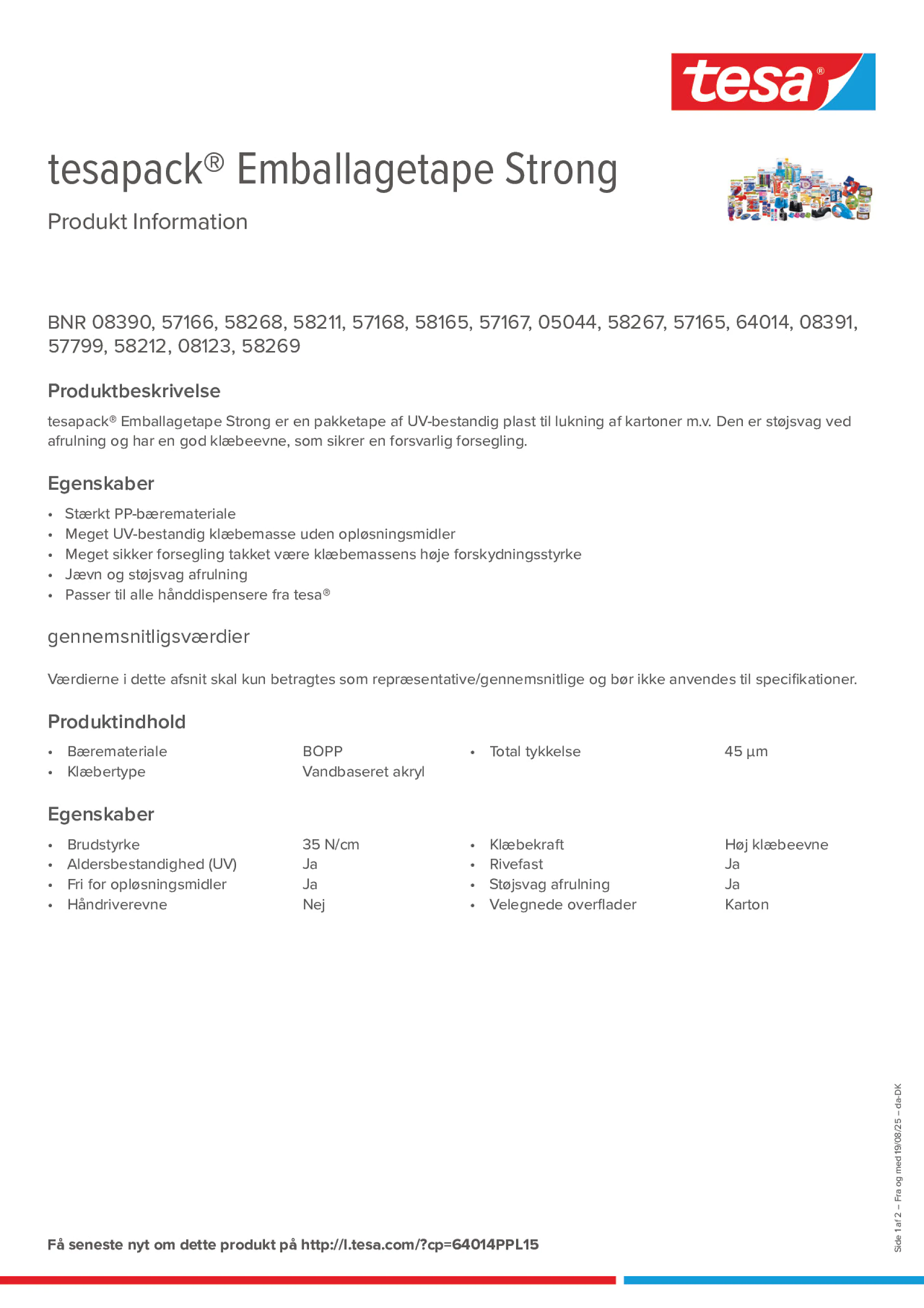 Product information_tesapack® 57424_da-DK