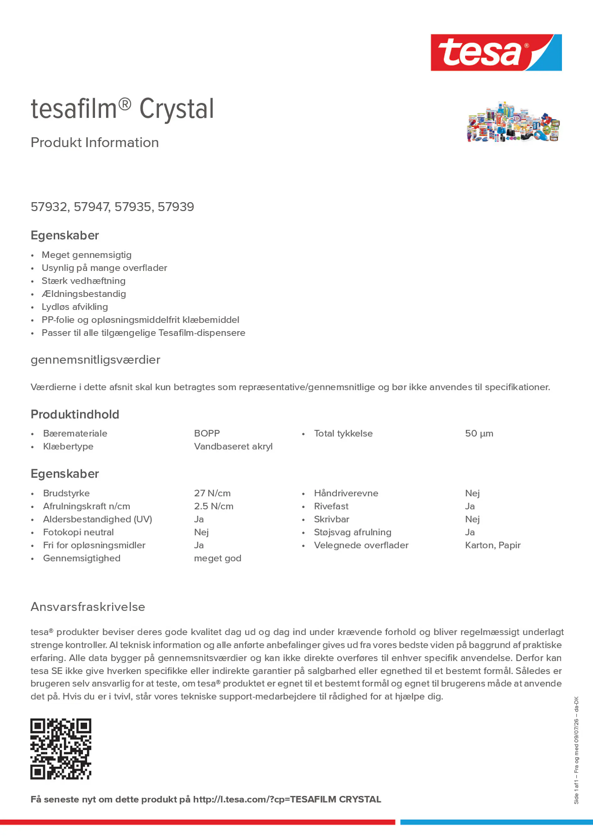 Product information_tesafilm® 4132_da-DK