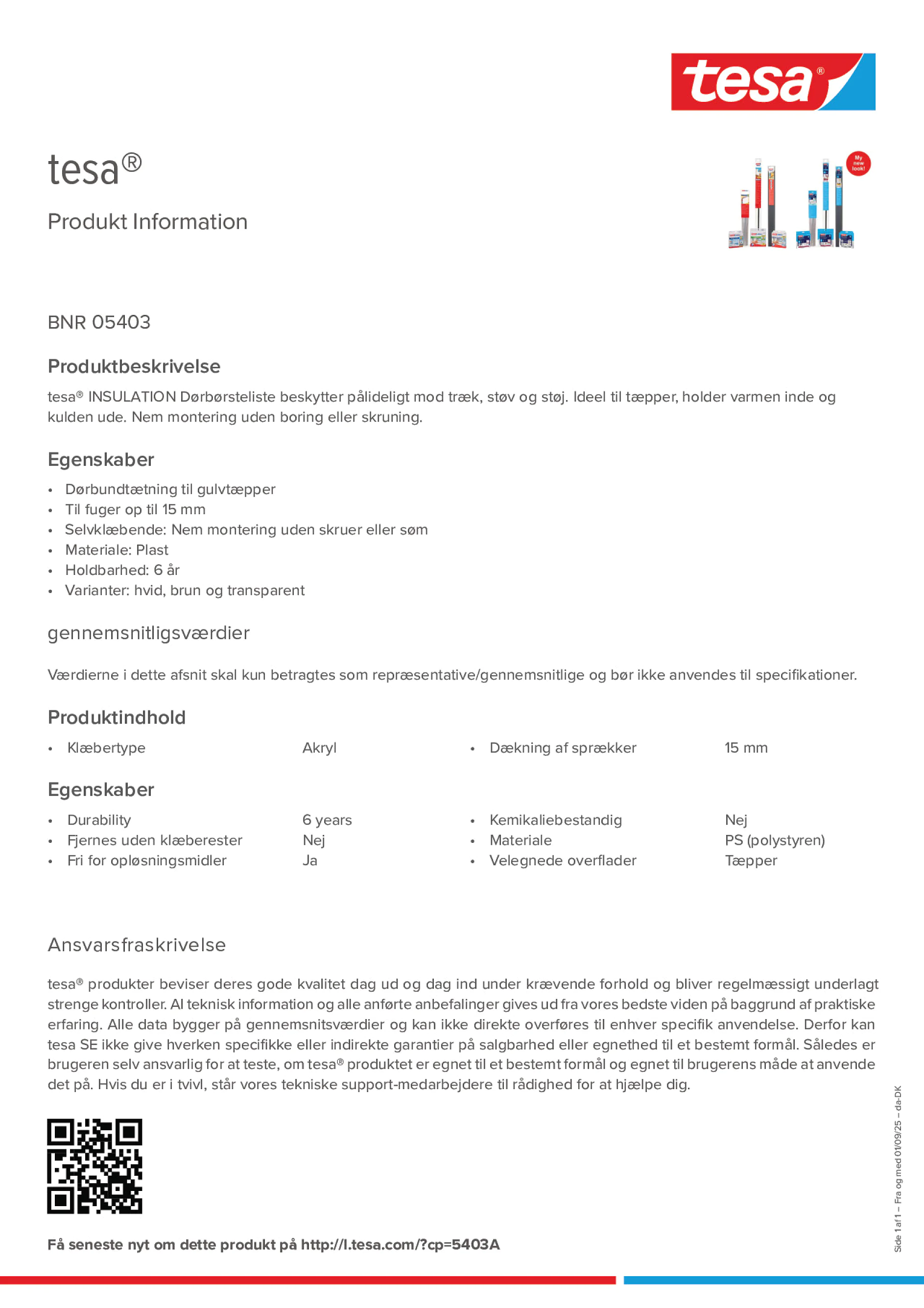 Product information_tesa® 05403_da-DK