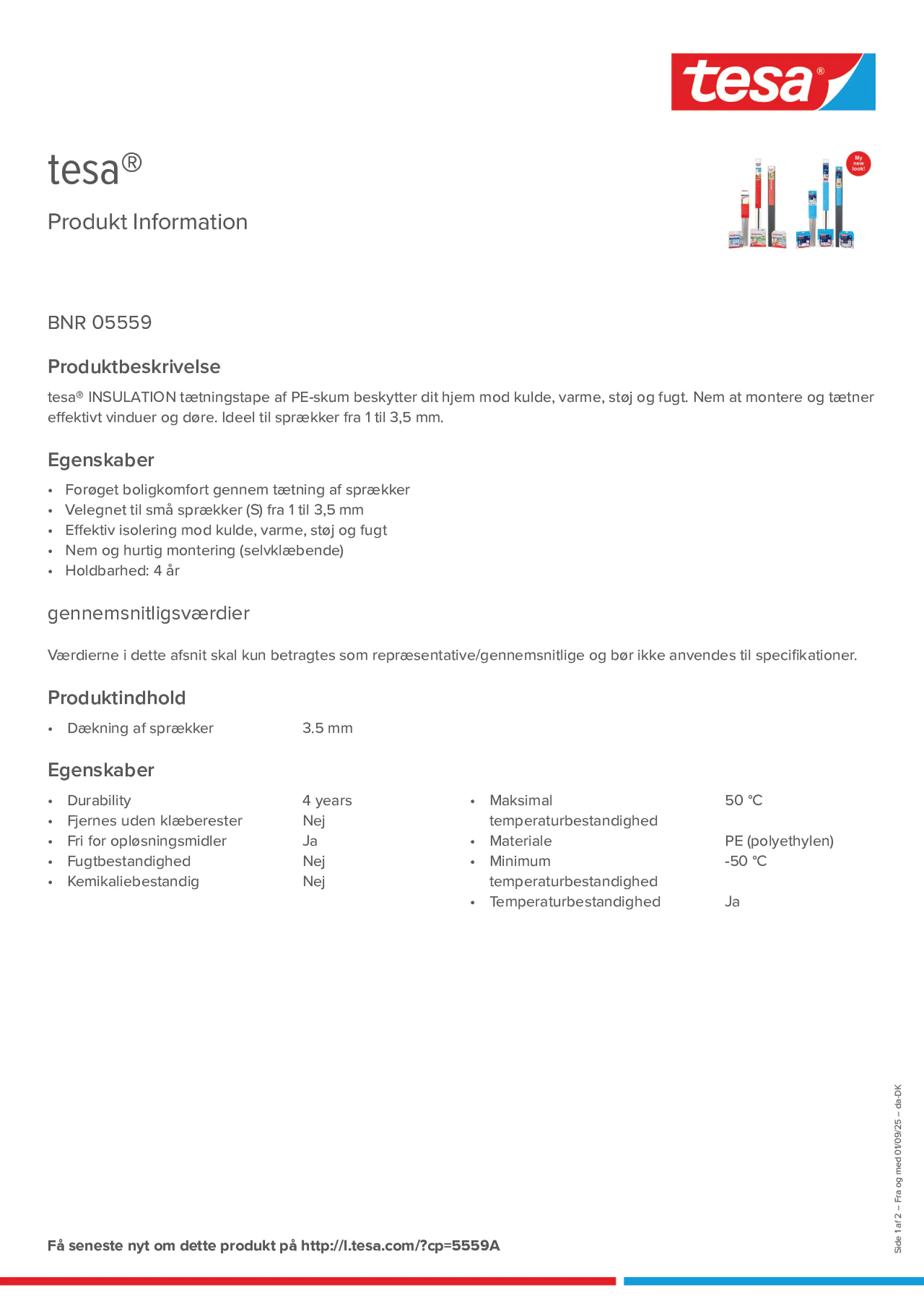 Product information_tesa® 05559_da-DK