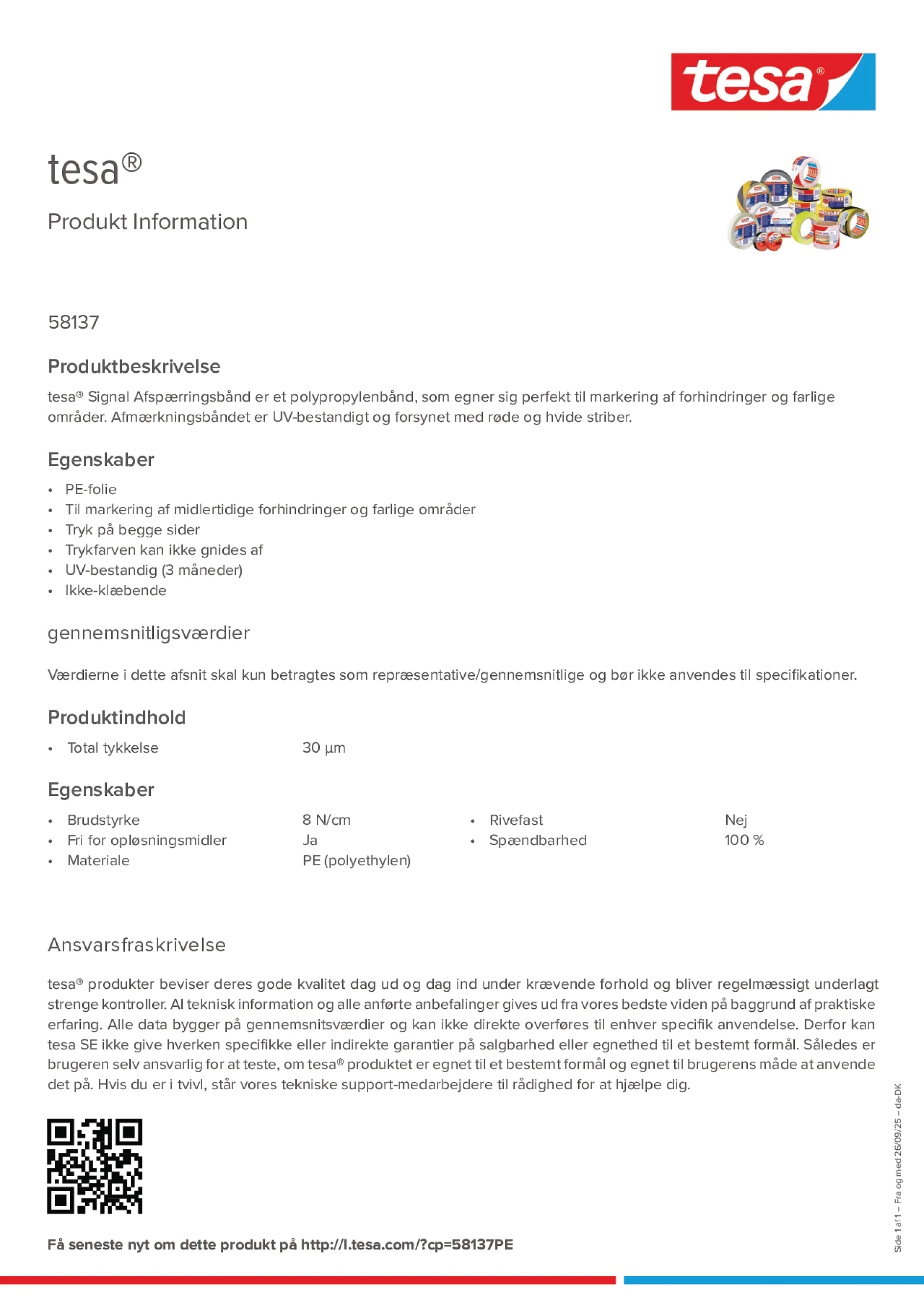Product information_tesa® 58137_da-DK