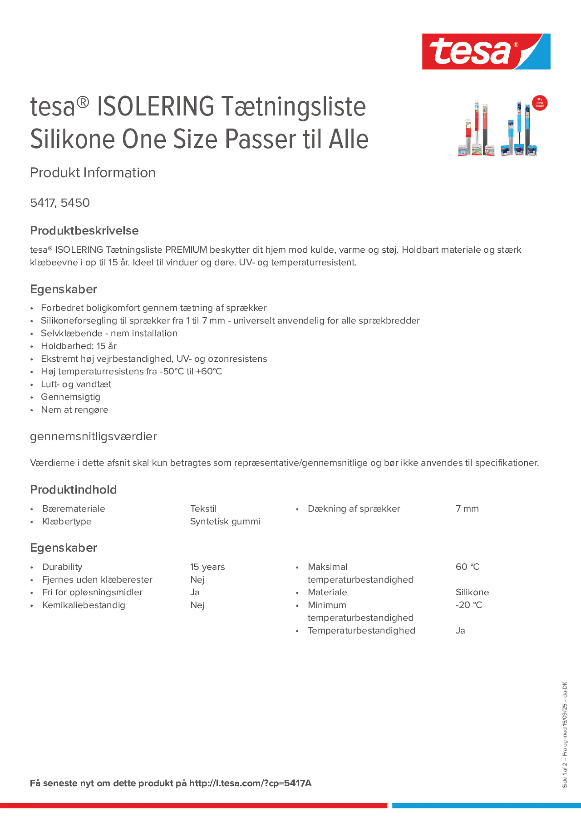 Product information_tesa® 05417_da-DK