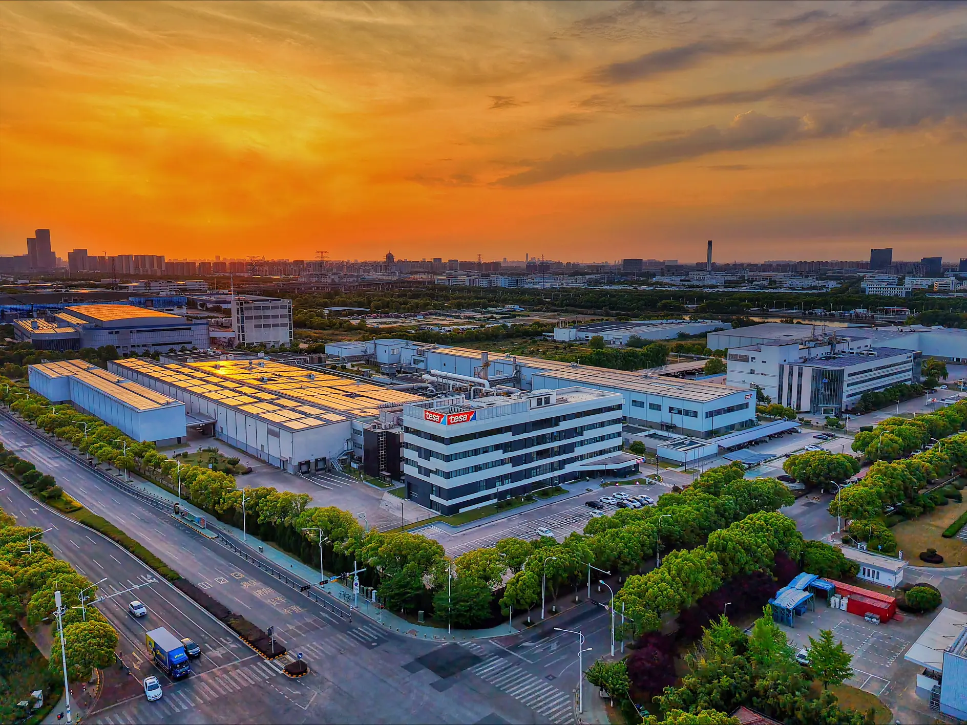 tesa fabrik i Suzhou