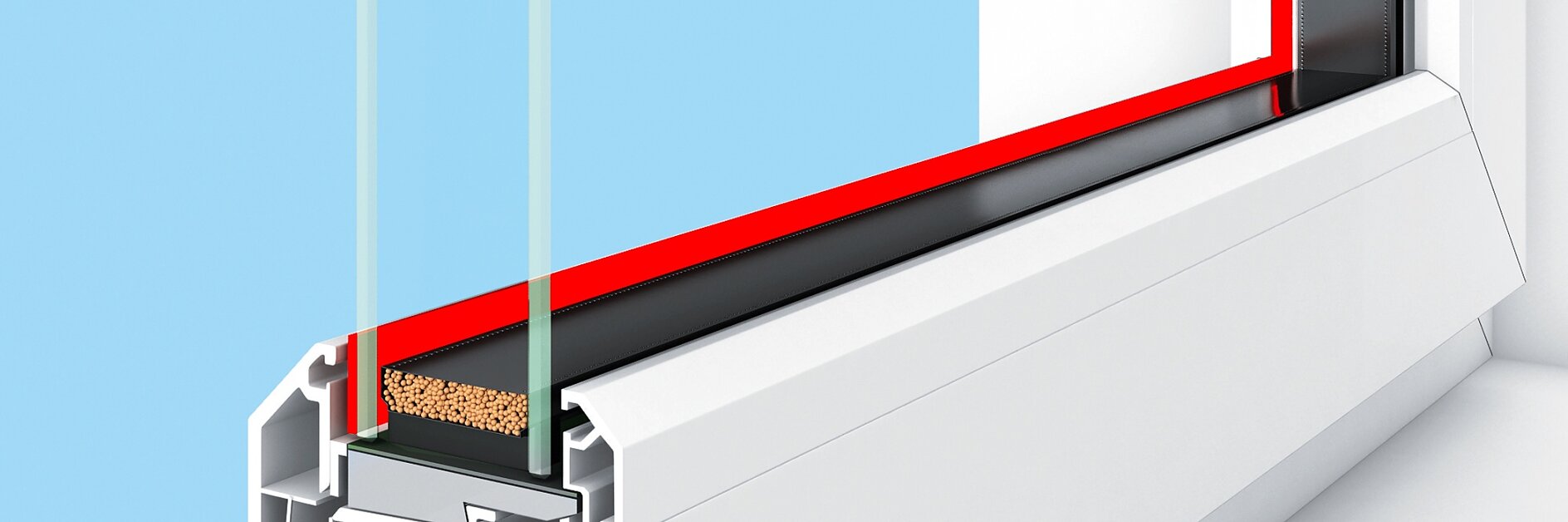 Trockenverglasung bei PVC-Fenstern