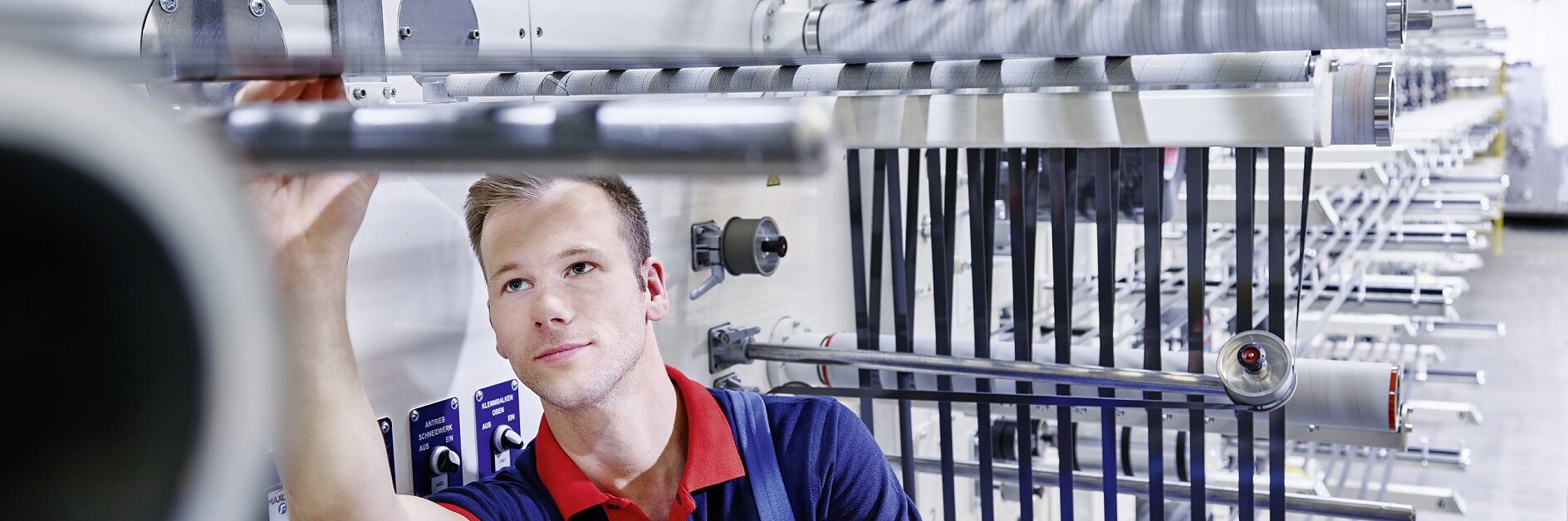 Klebeband-Produktionsanlage in Hamburg