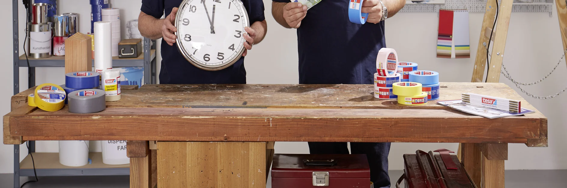 Matthias und Mario zeigen Handwerkern wie sie mit dem richtigen Material Zeit und Geld sparen und somit ihre Effizienz optimieren.