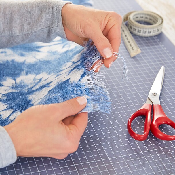 Blauer Lampenschirm - tesa