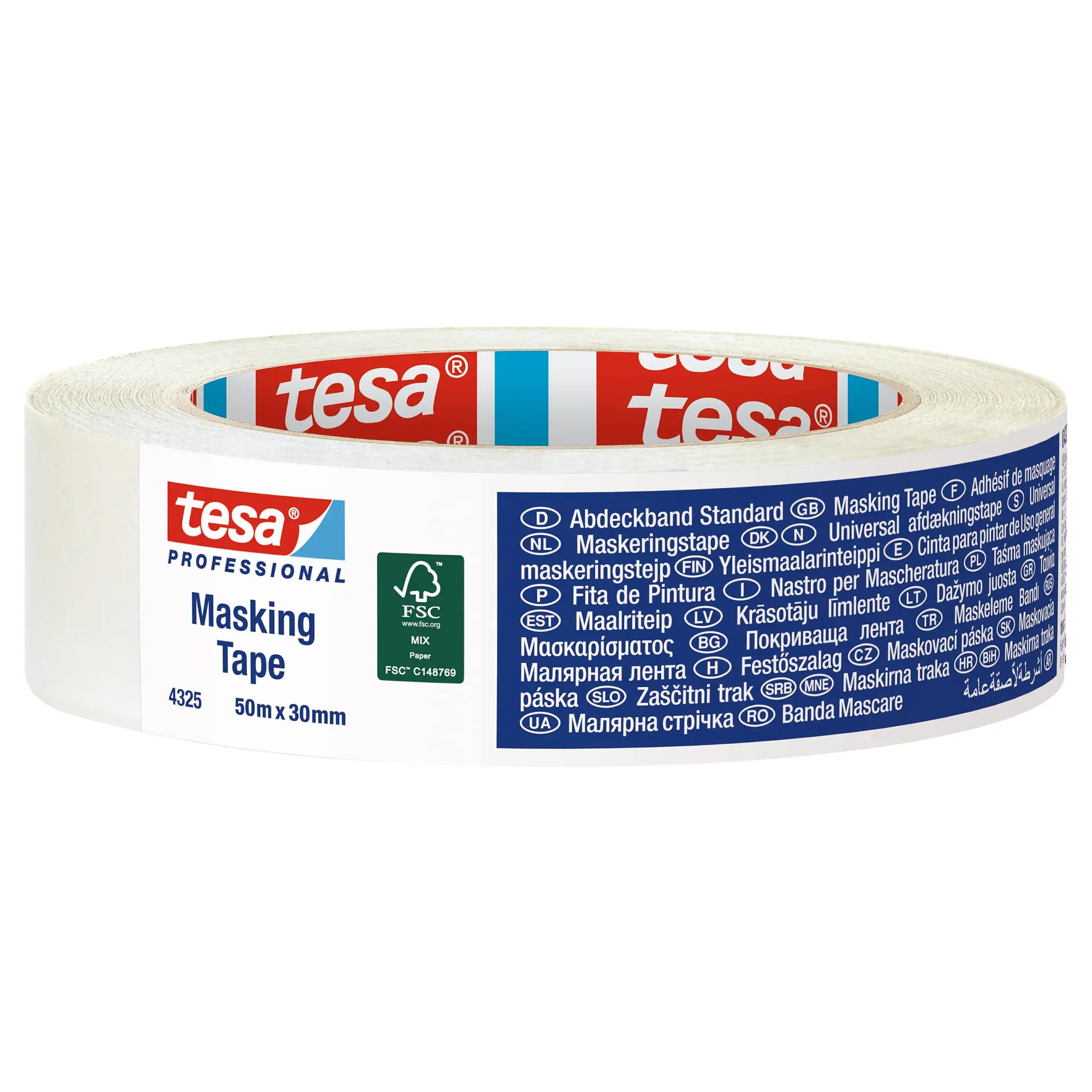 [en-en] tesa Professional General purpose masking tape 50mx30mm, LI490