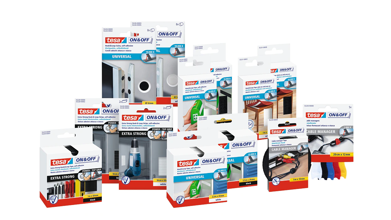 [en-en] tesa On &amp; Off Extra strong and Universal assortment