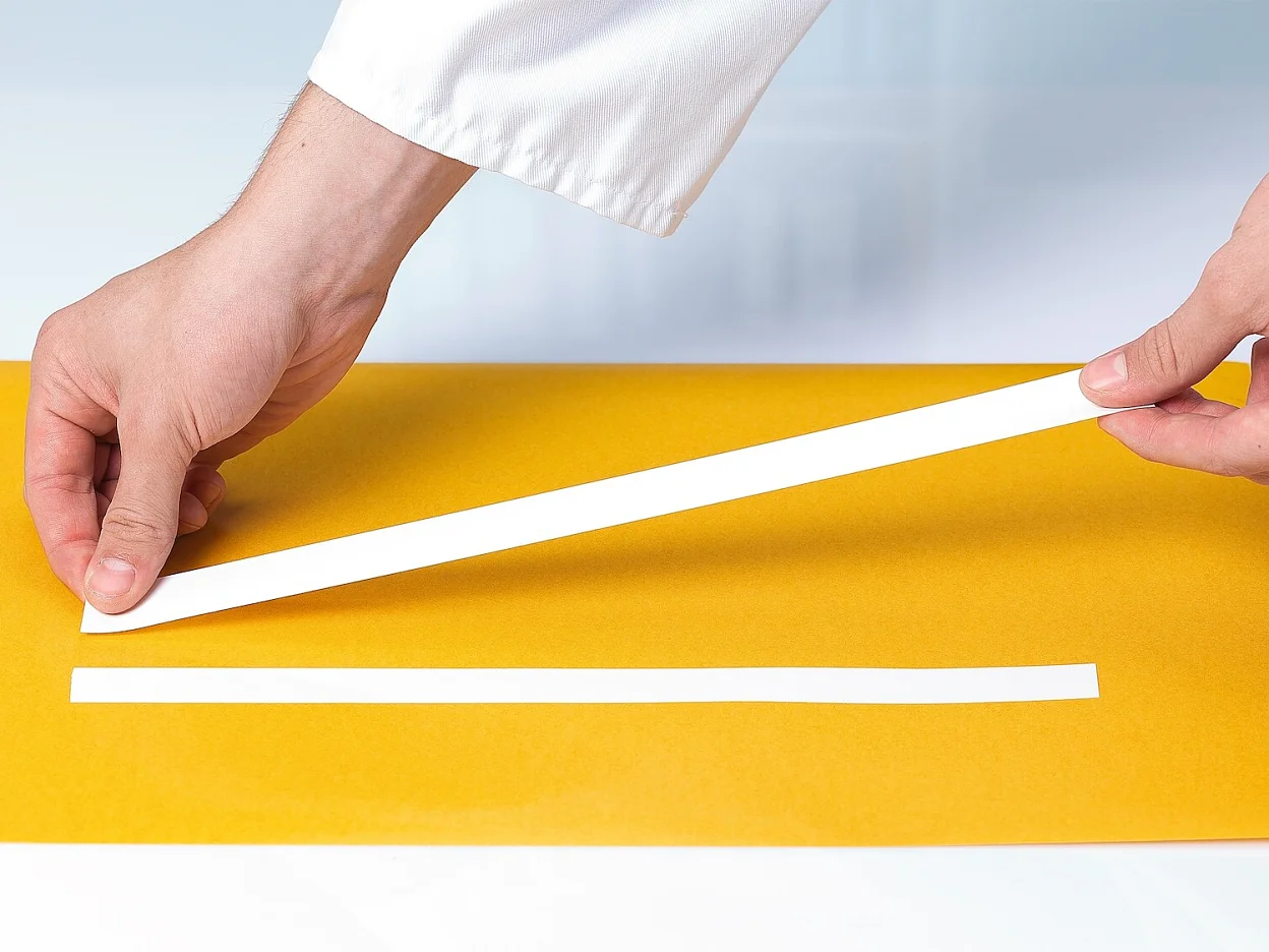 tesa 7475 tape for assessing release properties of silicone coatings step3of5 ap