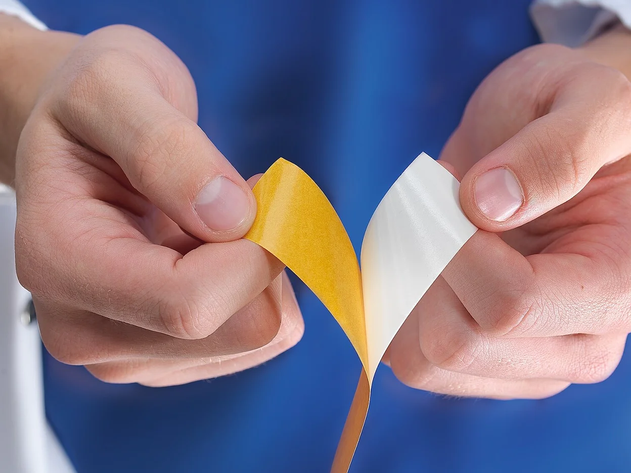 tesa 7475 tape for assessing release properties of silicone coatings step2of5 ap