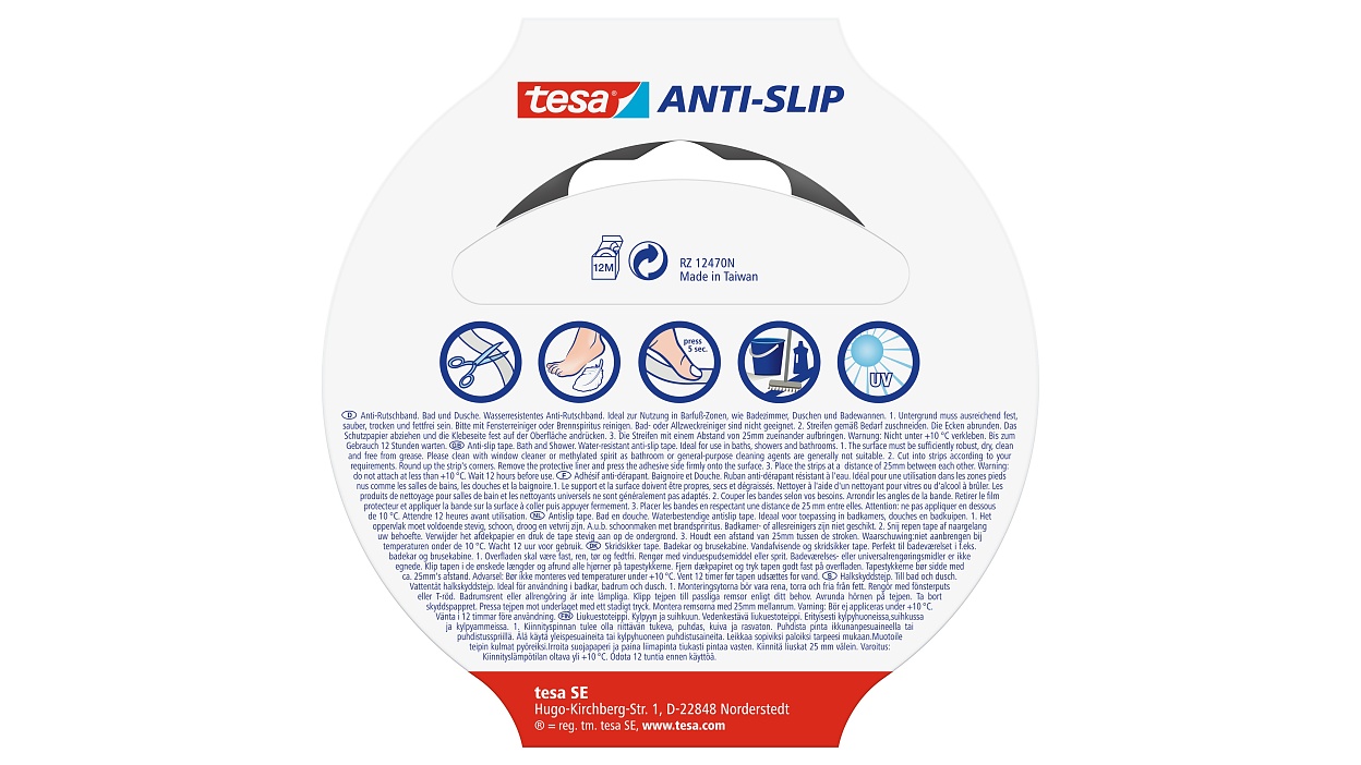 [en-en] Anti Slip Bath &amp; Shower 5m x 25mm
