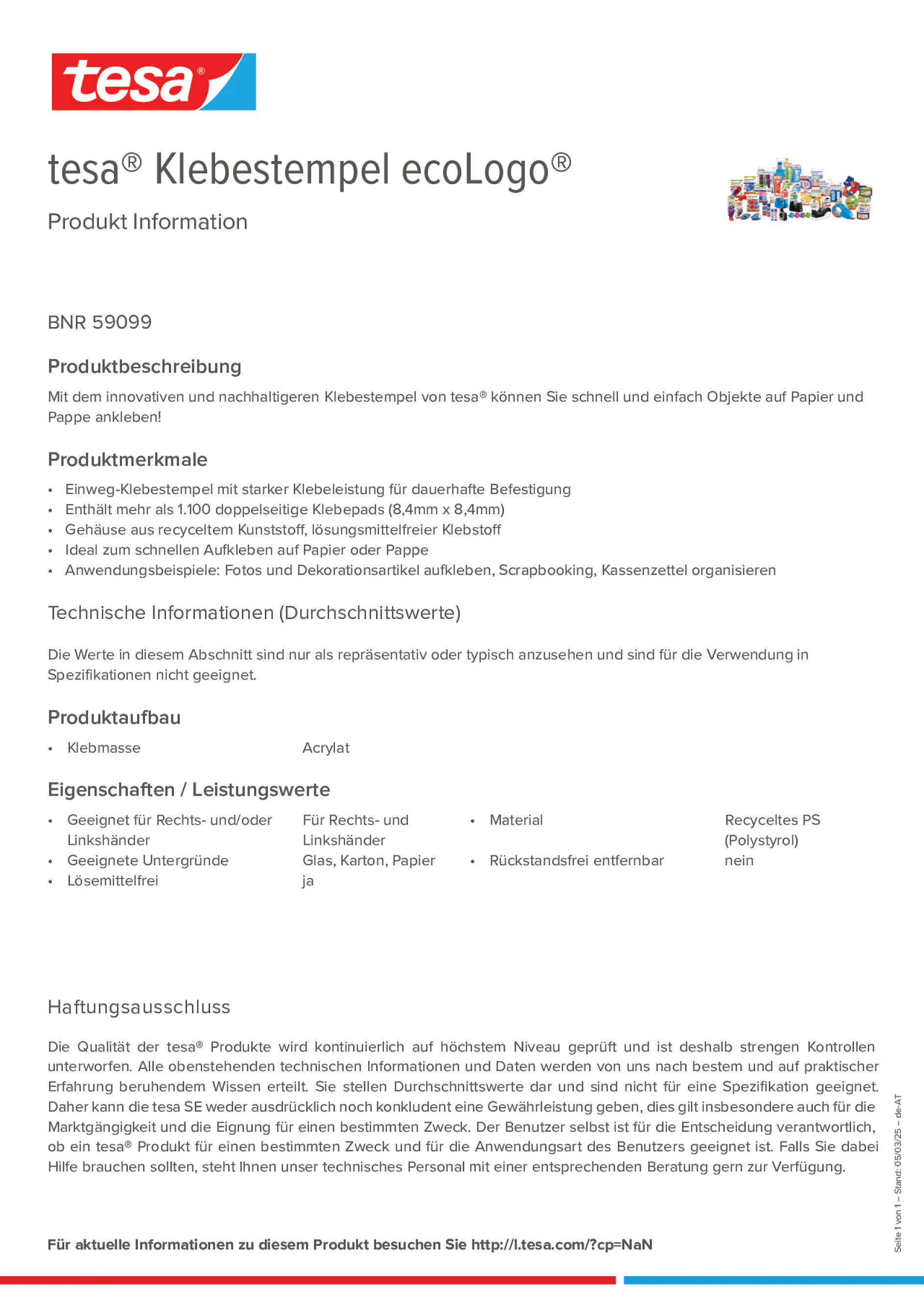 Product information_tesa® 59099_de-AT