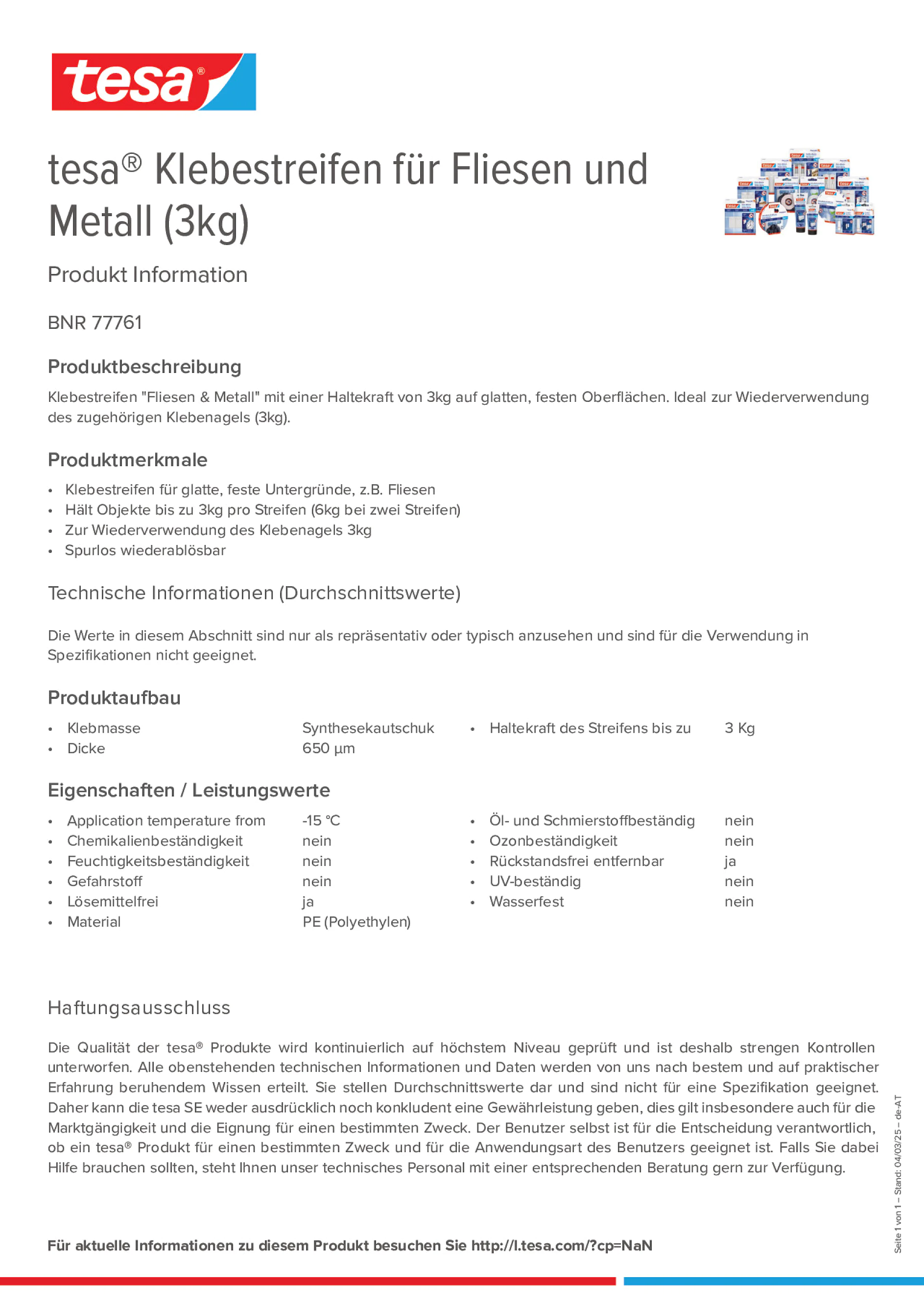 Product information_tesa® 77761_de-AT